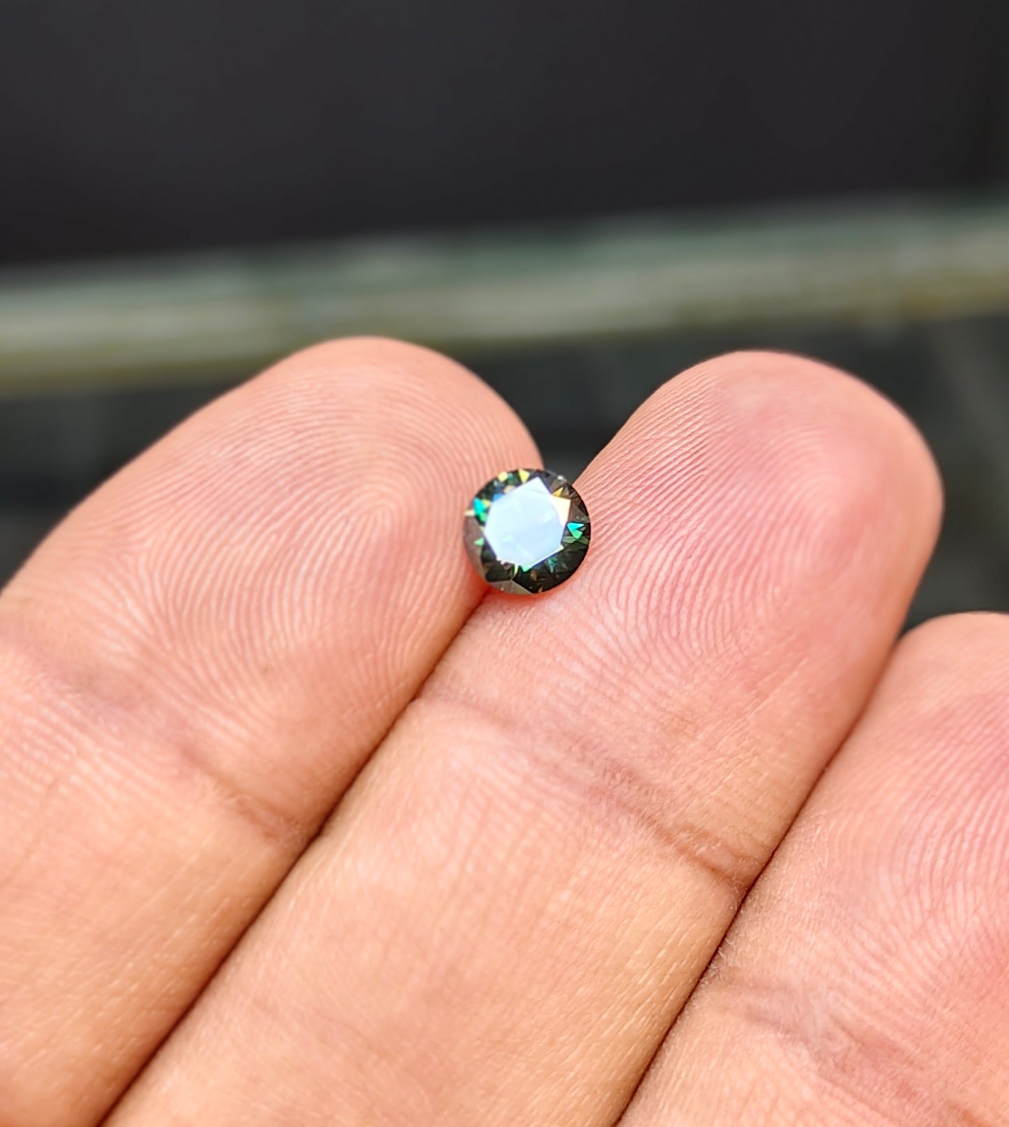 Green Moissanite