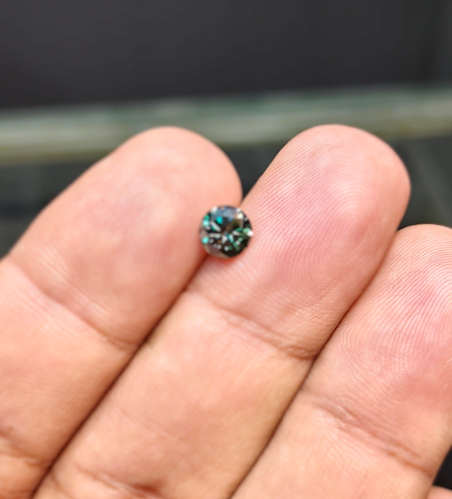 Green Moissanite