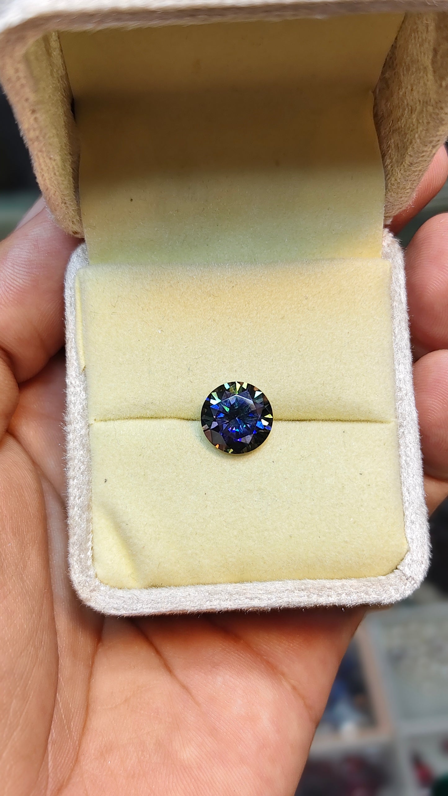 Multi Color Moissanite