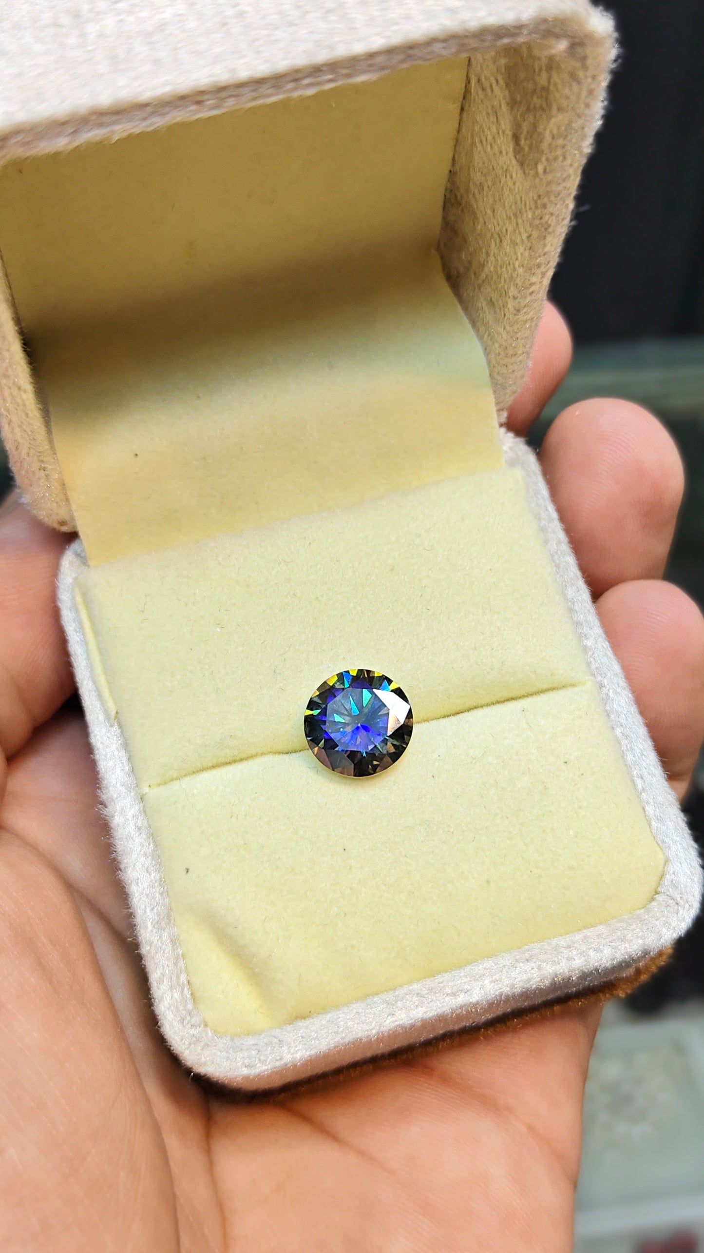 Multi Color Moissanite