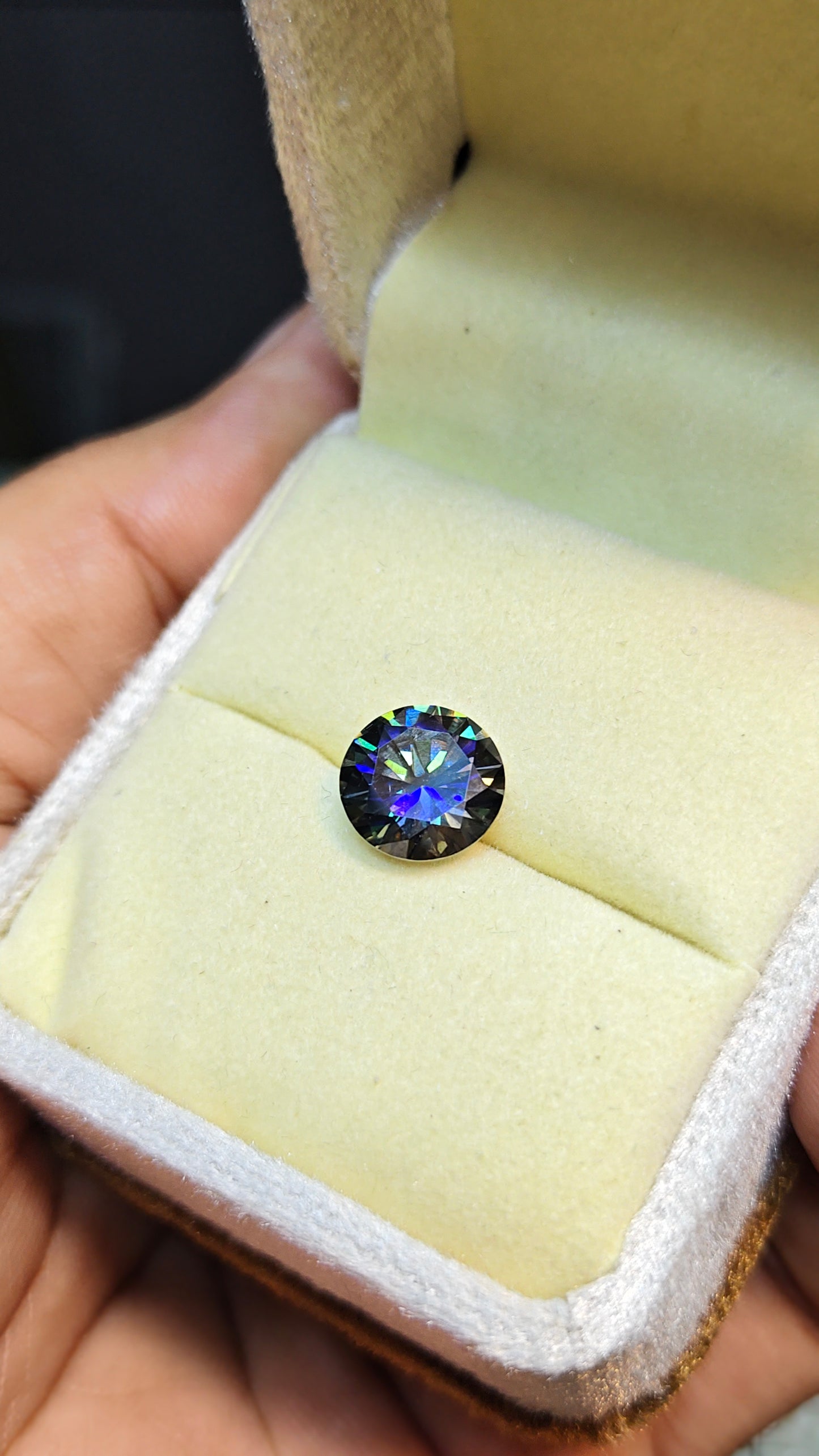 Multi Color Moissanite