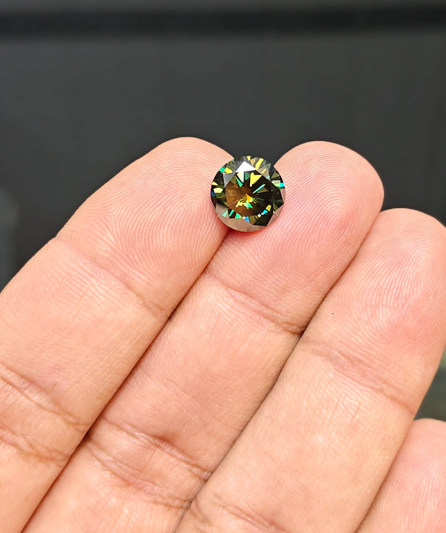 Green Moissanite