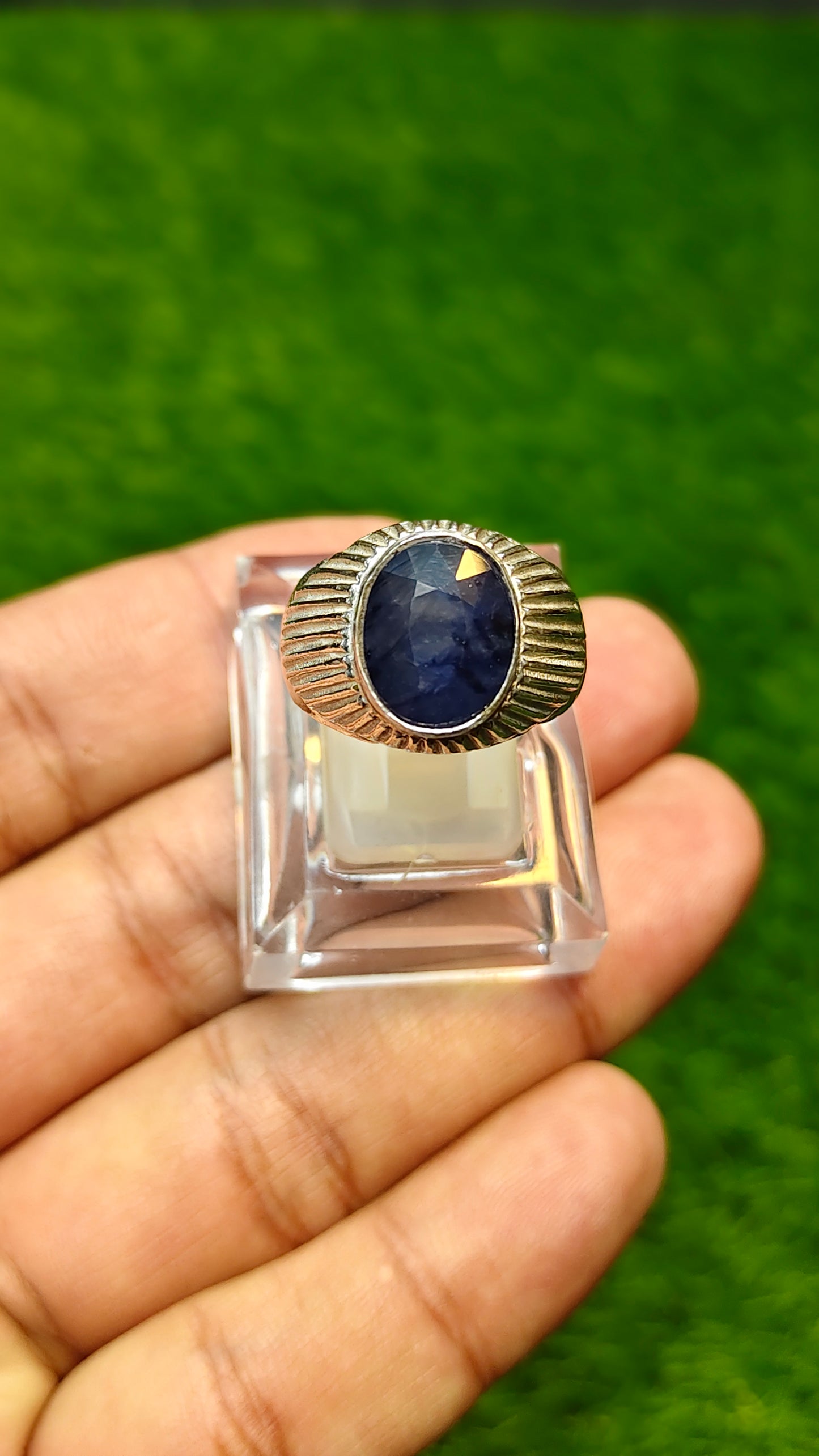 Royal Blue Sapphire Ring