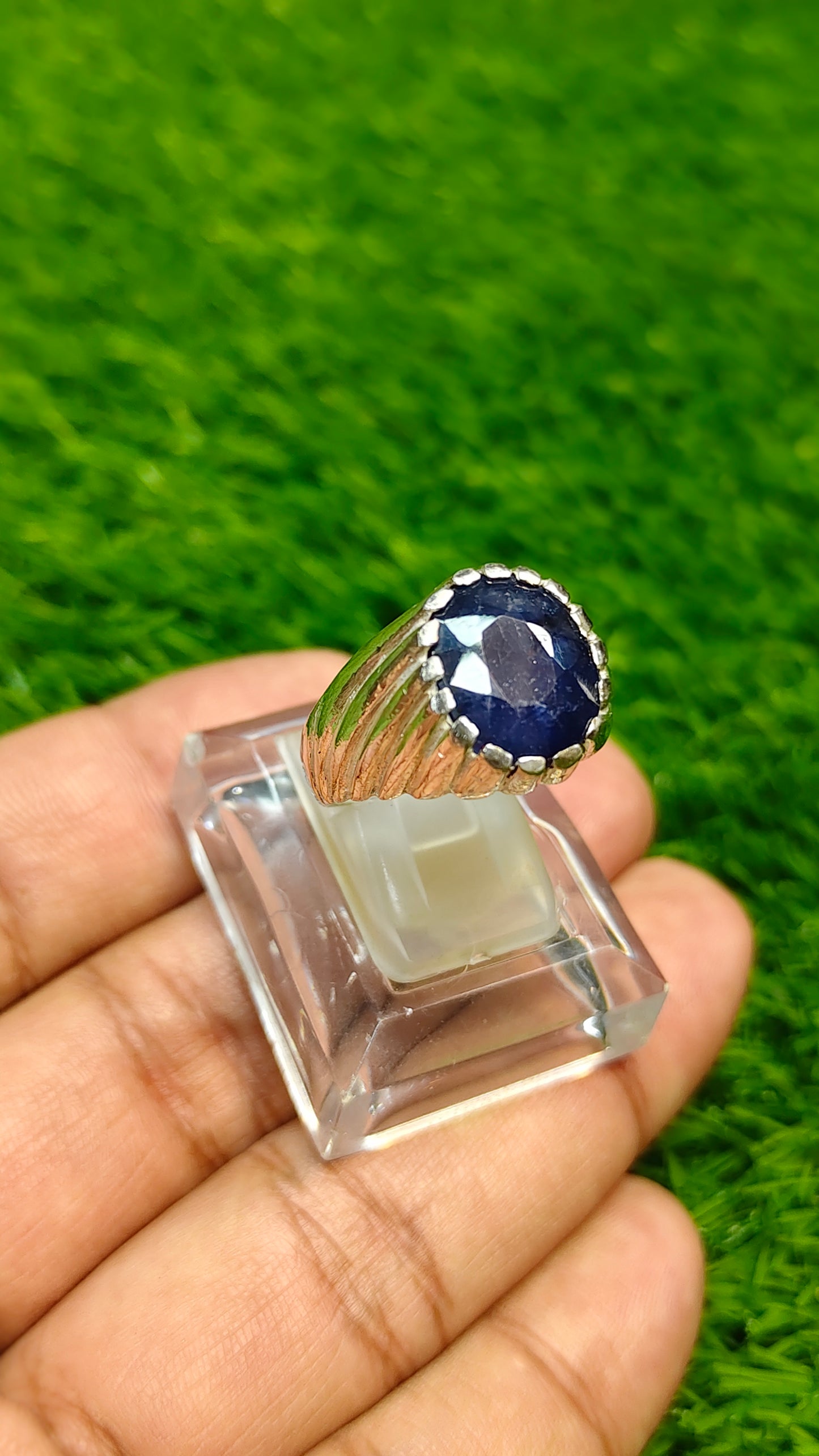 Premium Quality Neelam Ring