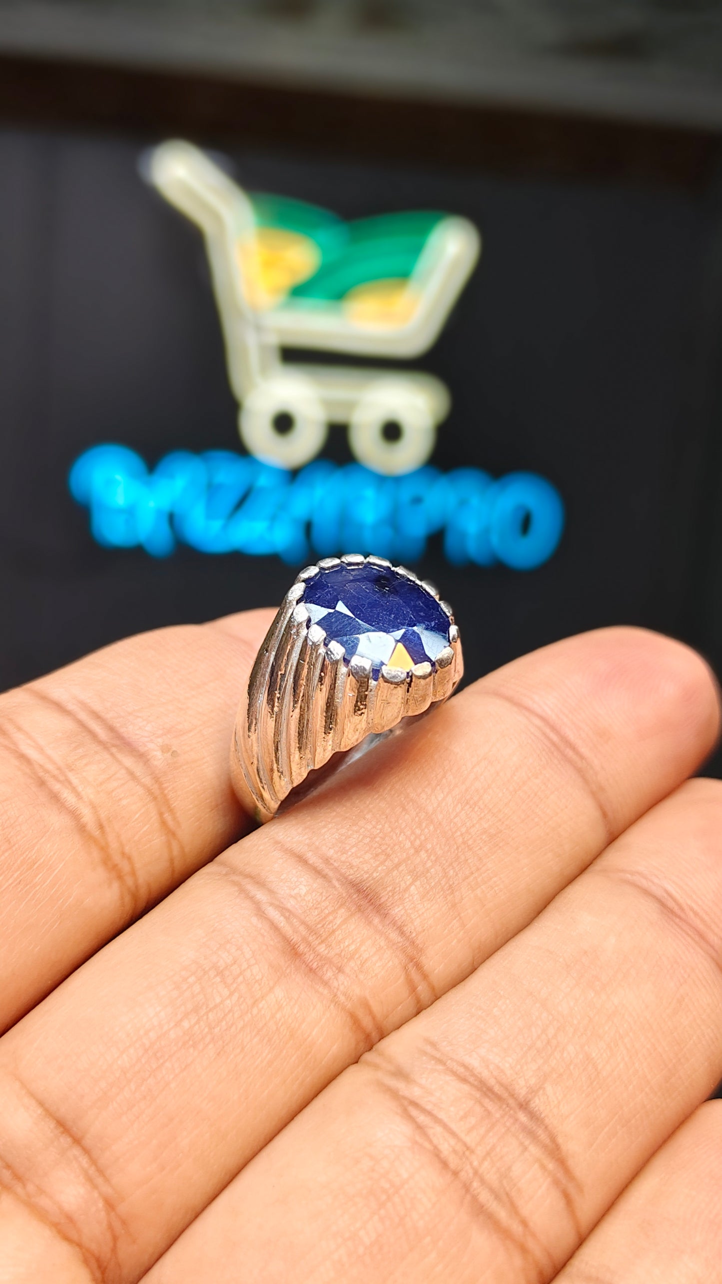 Premium Quality Neelam Ring