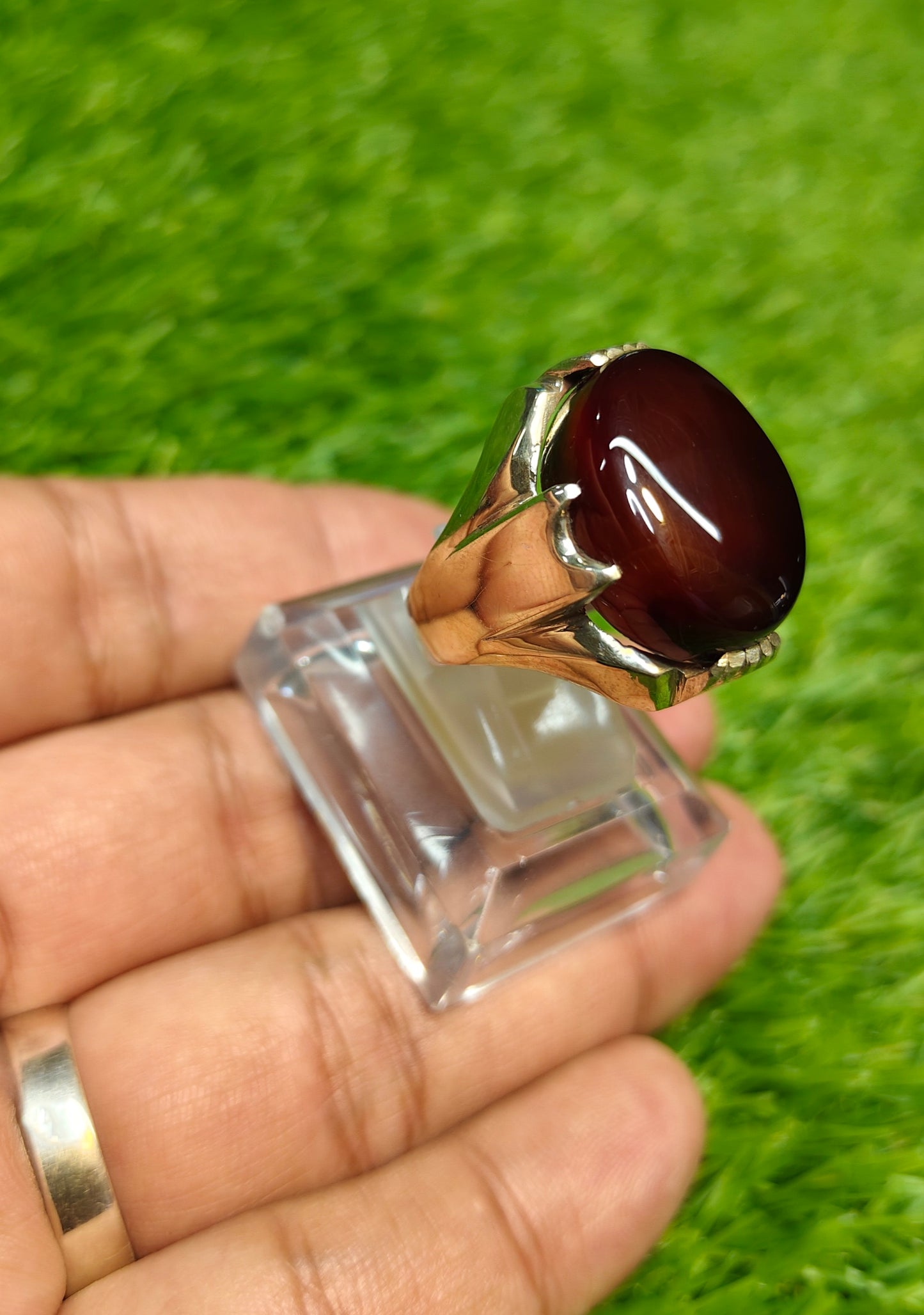 Premium Quality Yamni Aqeeq Ring