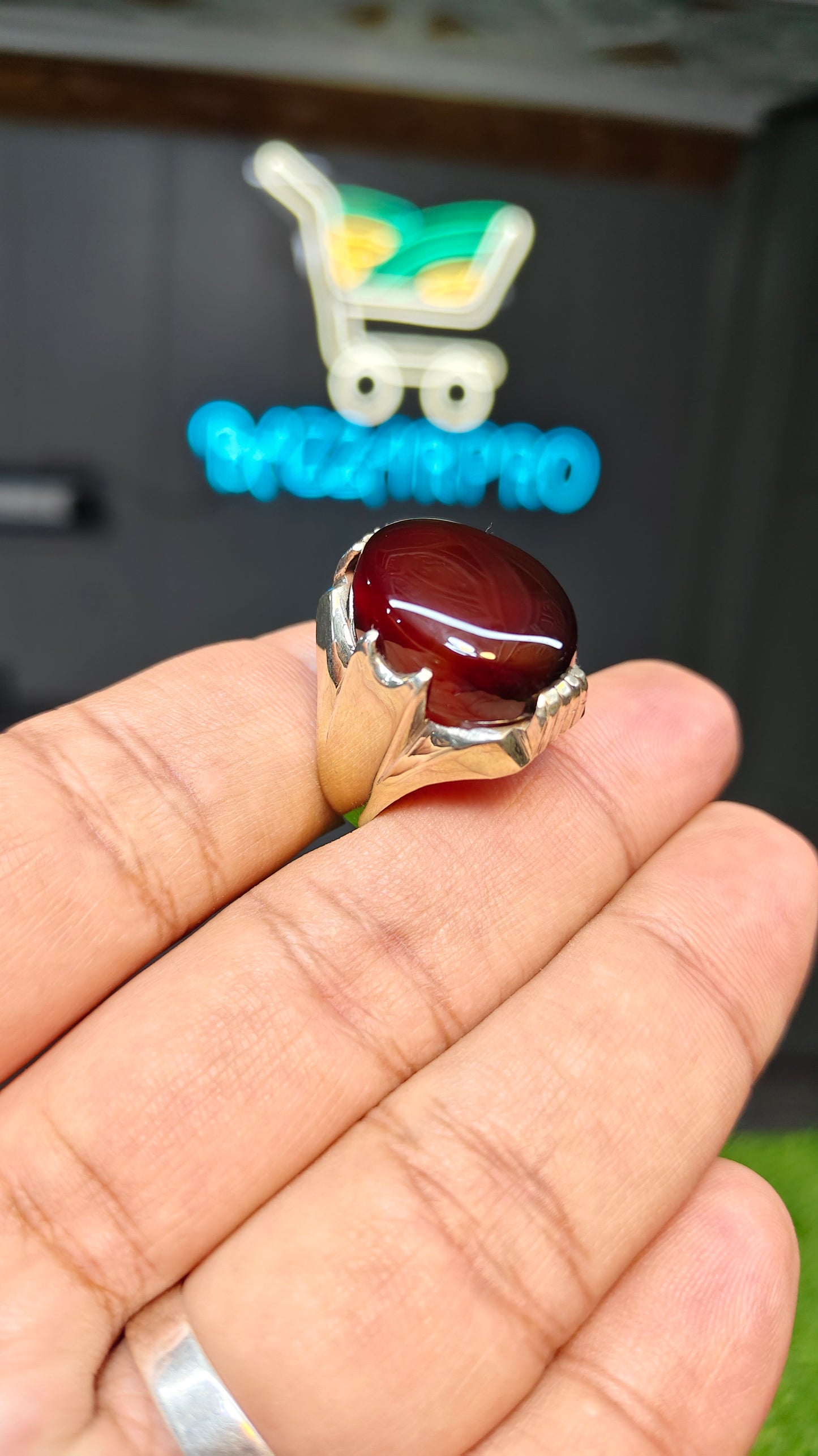 Premium Quality Yamni Aqeeq Ring