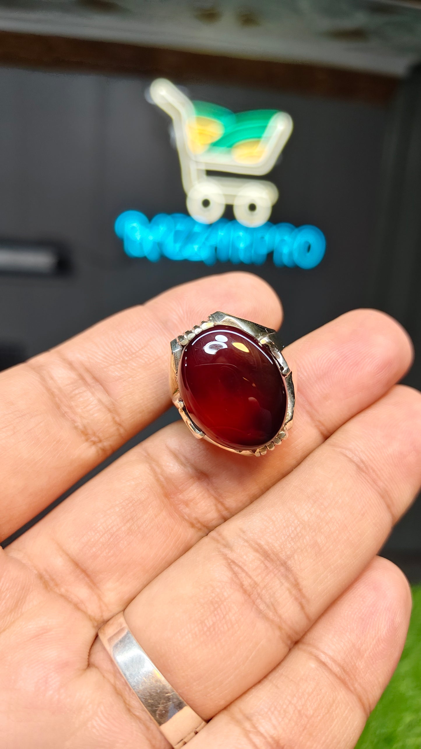 Premium Quality Yamni Aqeeq Ring