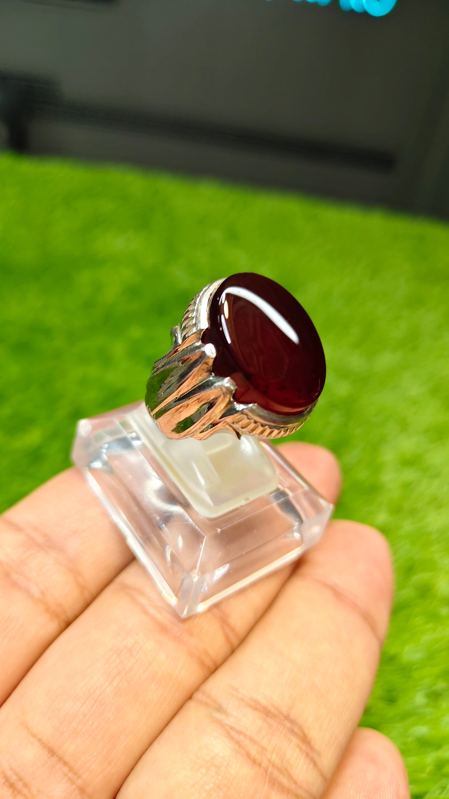 Premium Quality Yamni Aqeeq Ring