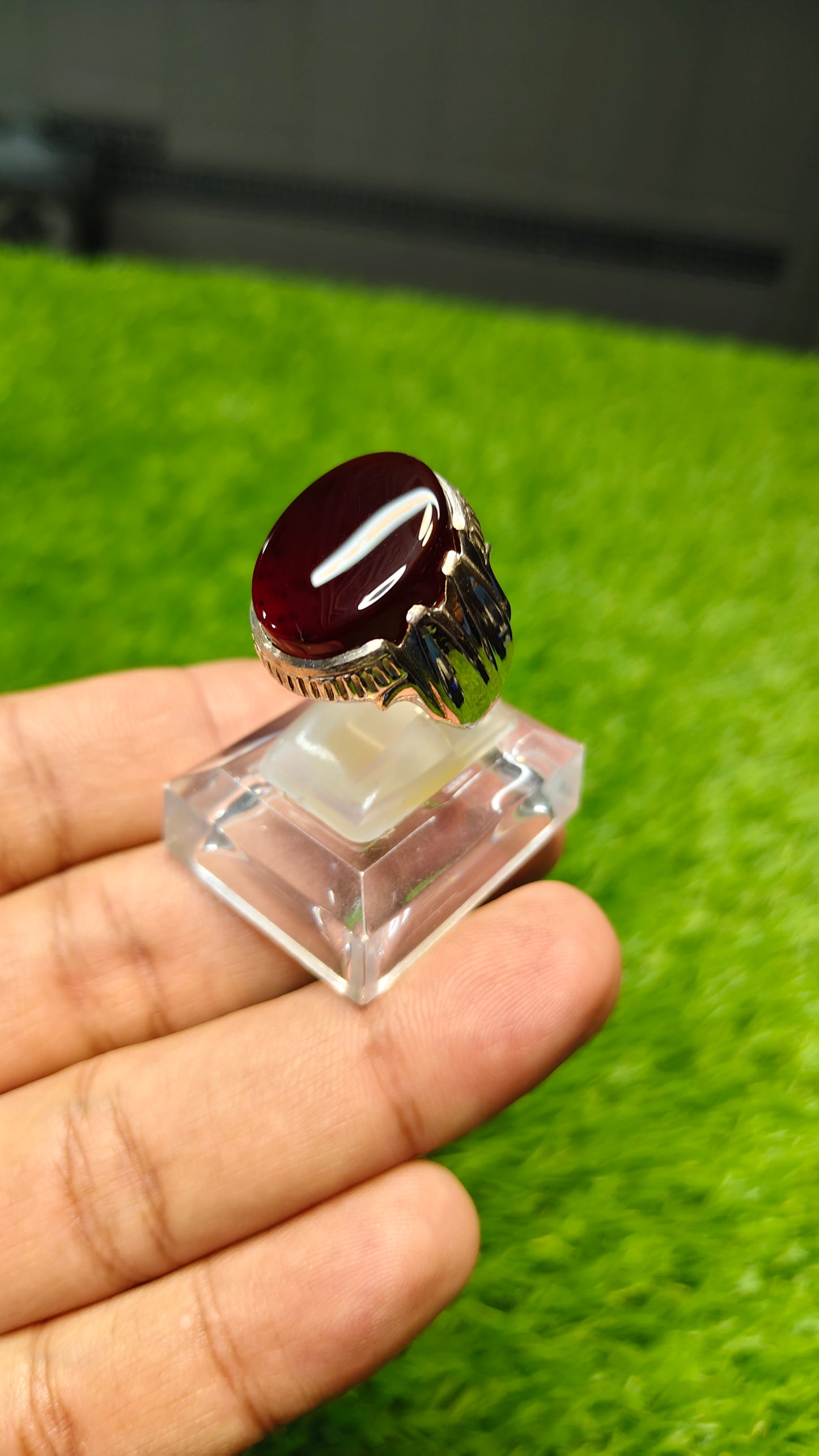 Premium Quality Yamni Aqeeq Ring