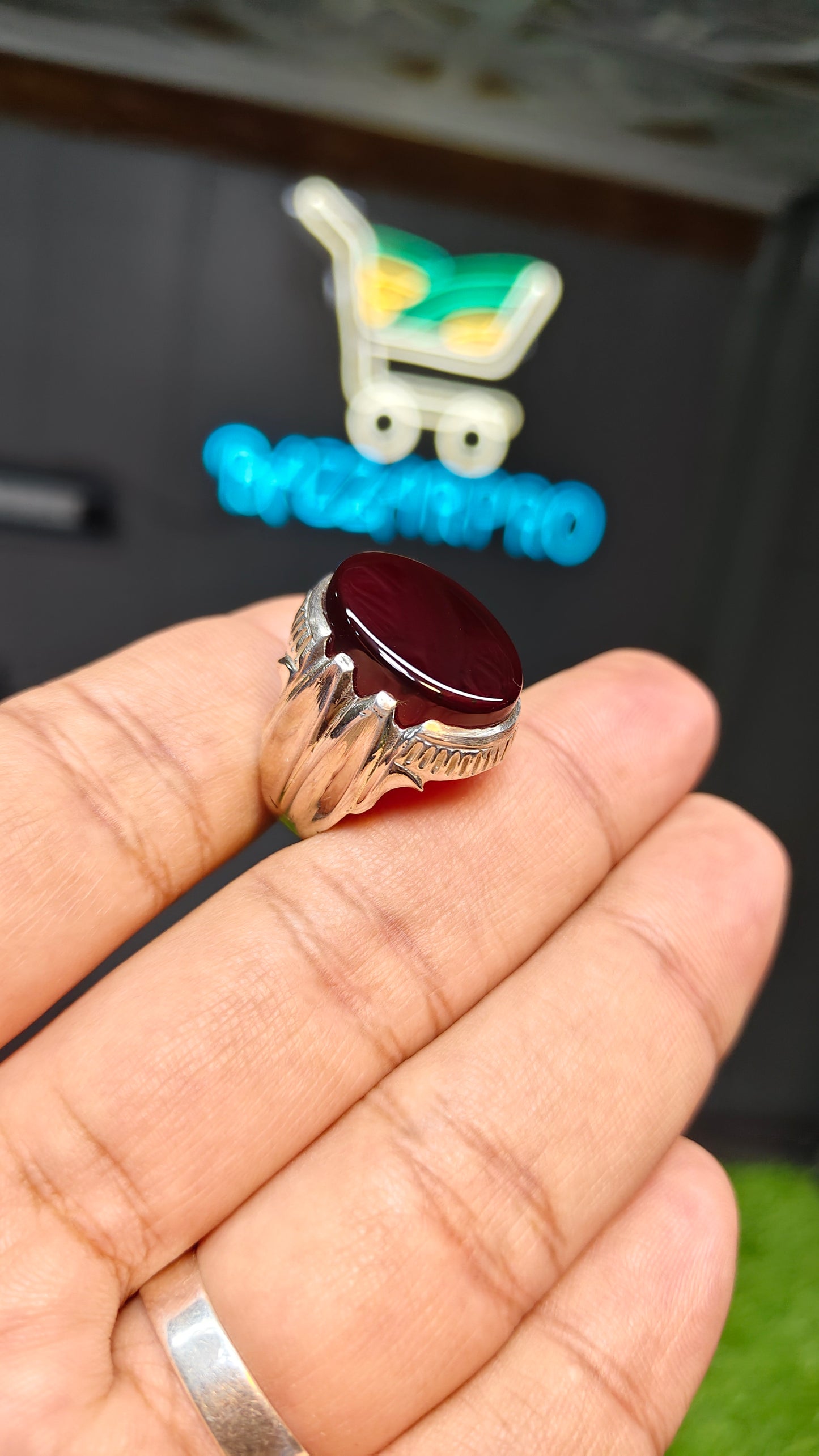 Premium Quality Yamni Aqeeq Ring