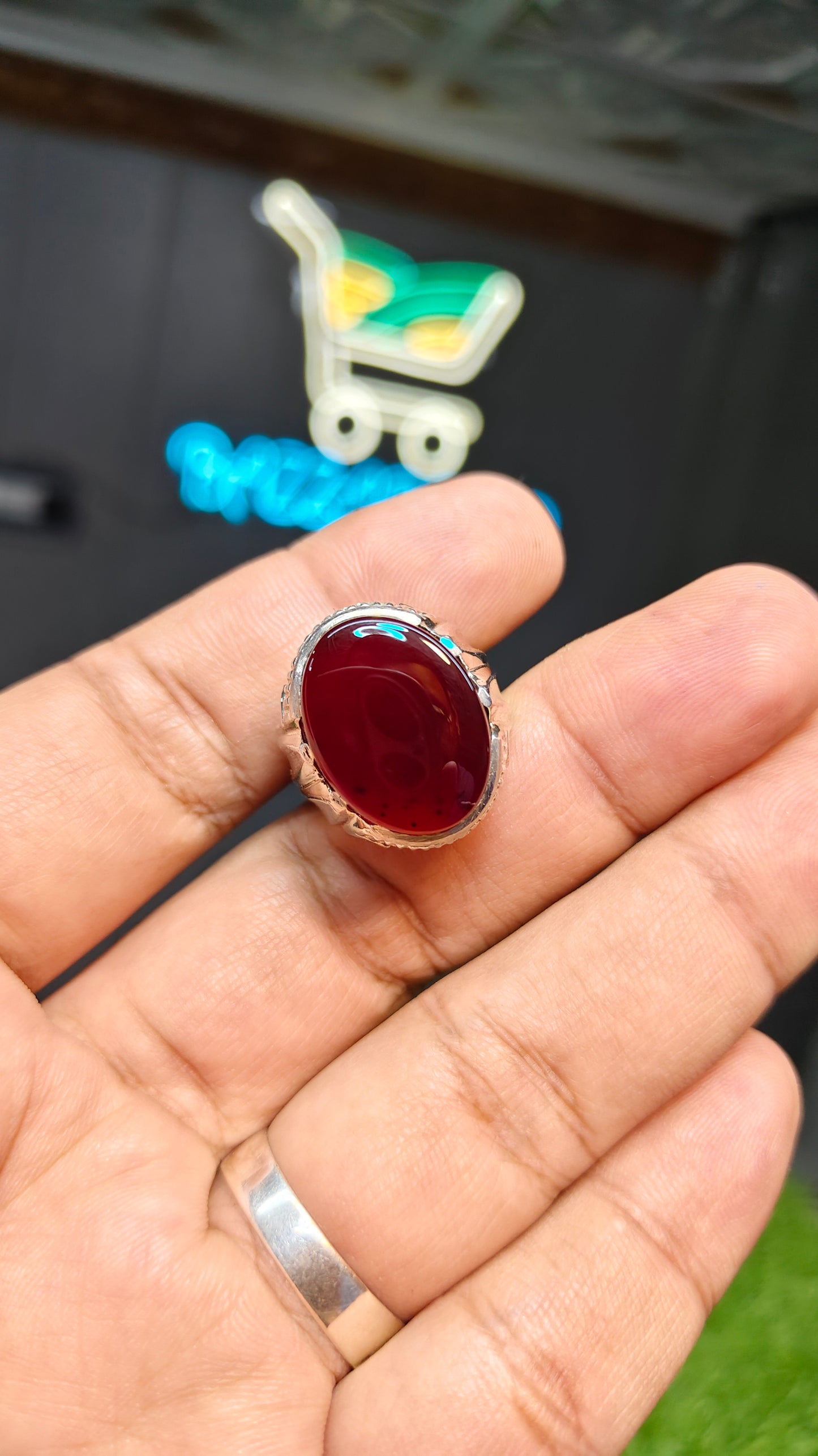 Premium Quality Yamni Aqeeq Ring