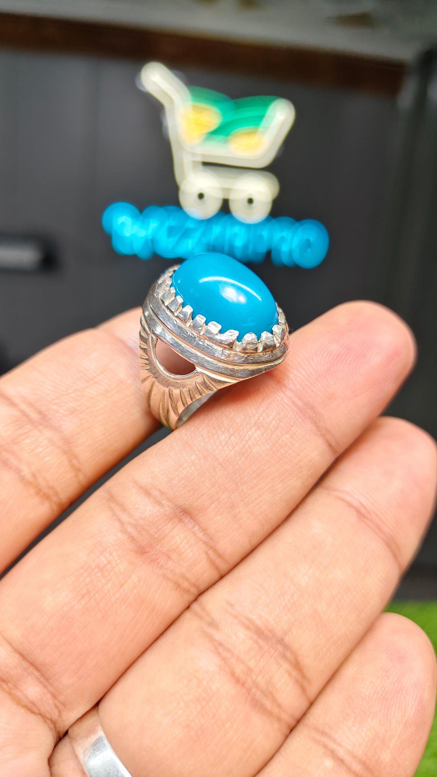 Premium Quality American Feroza Ring