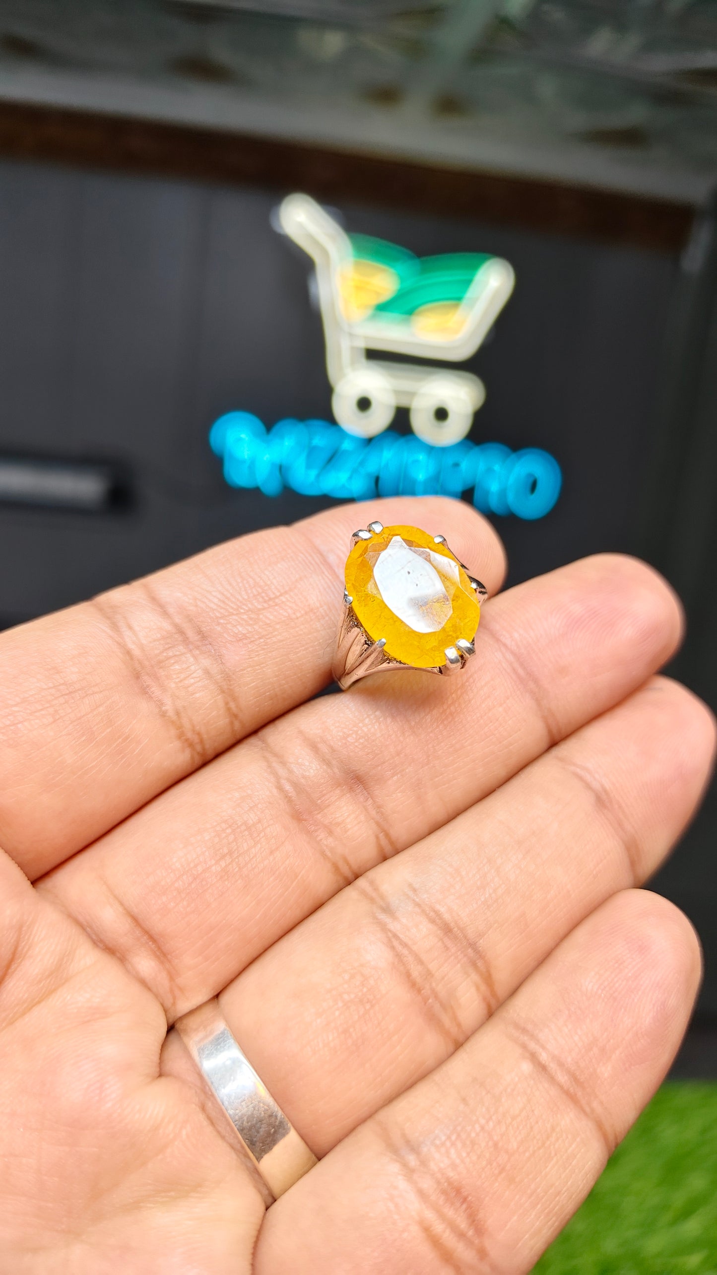 Premium Quality Pukhraj Ring