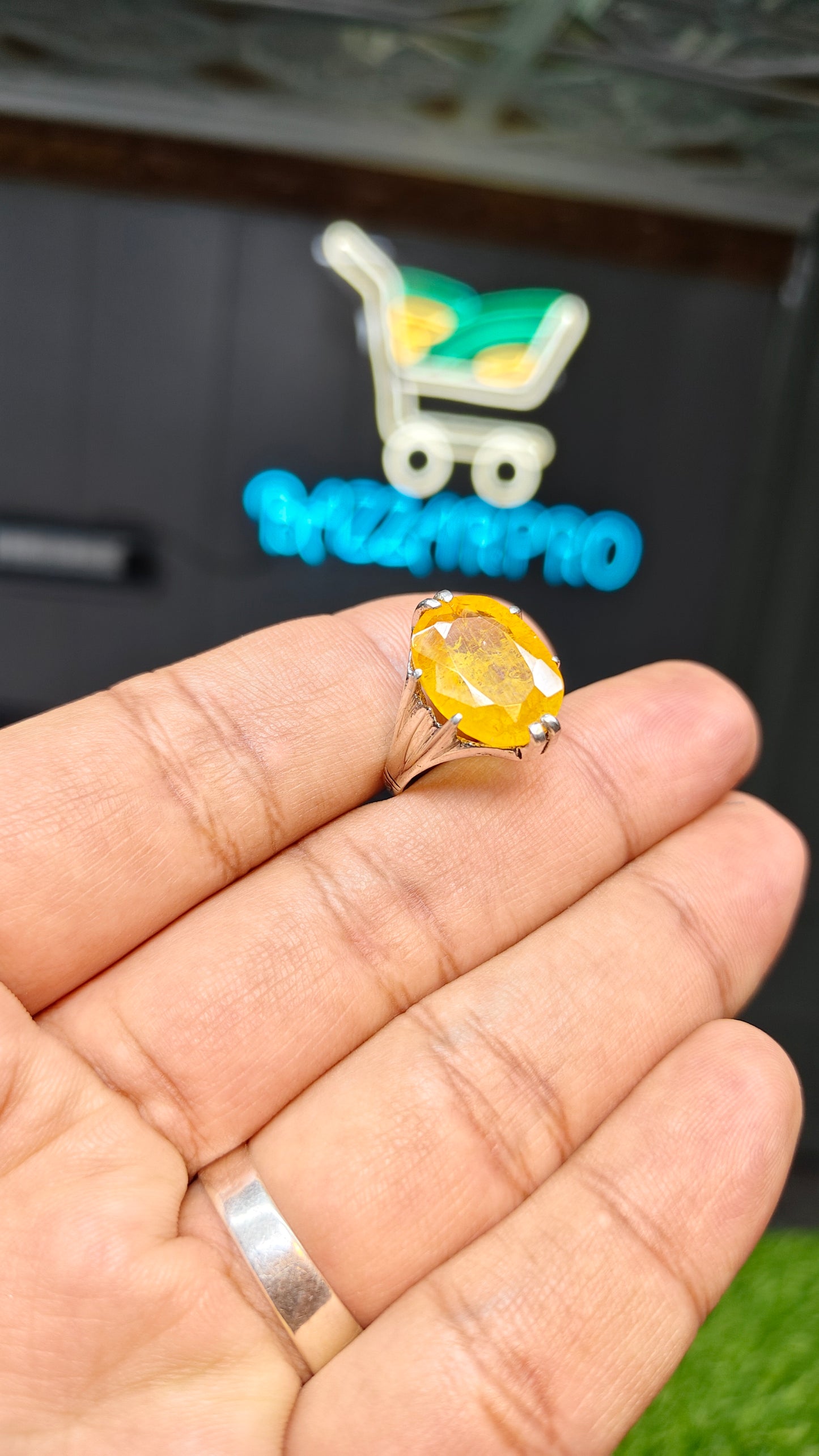 Premium Quality Pukhraj Ring