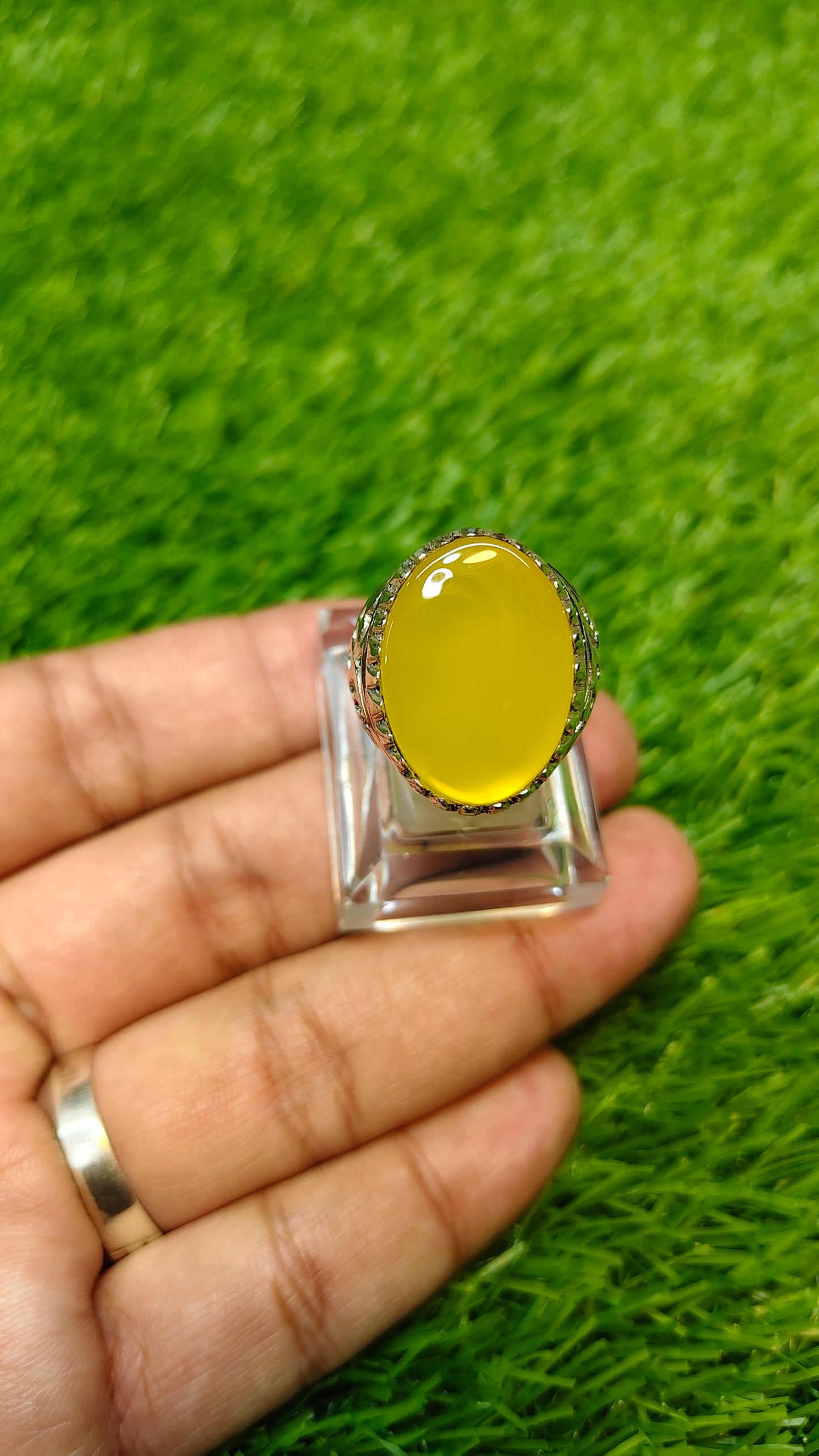 Premium Quality Zarad AqeeqRing