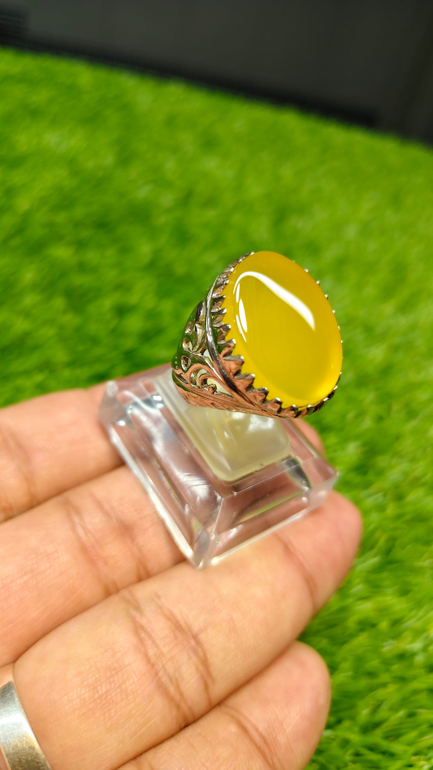 Premium Quality Zarad AqeeqRing