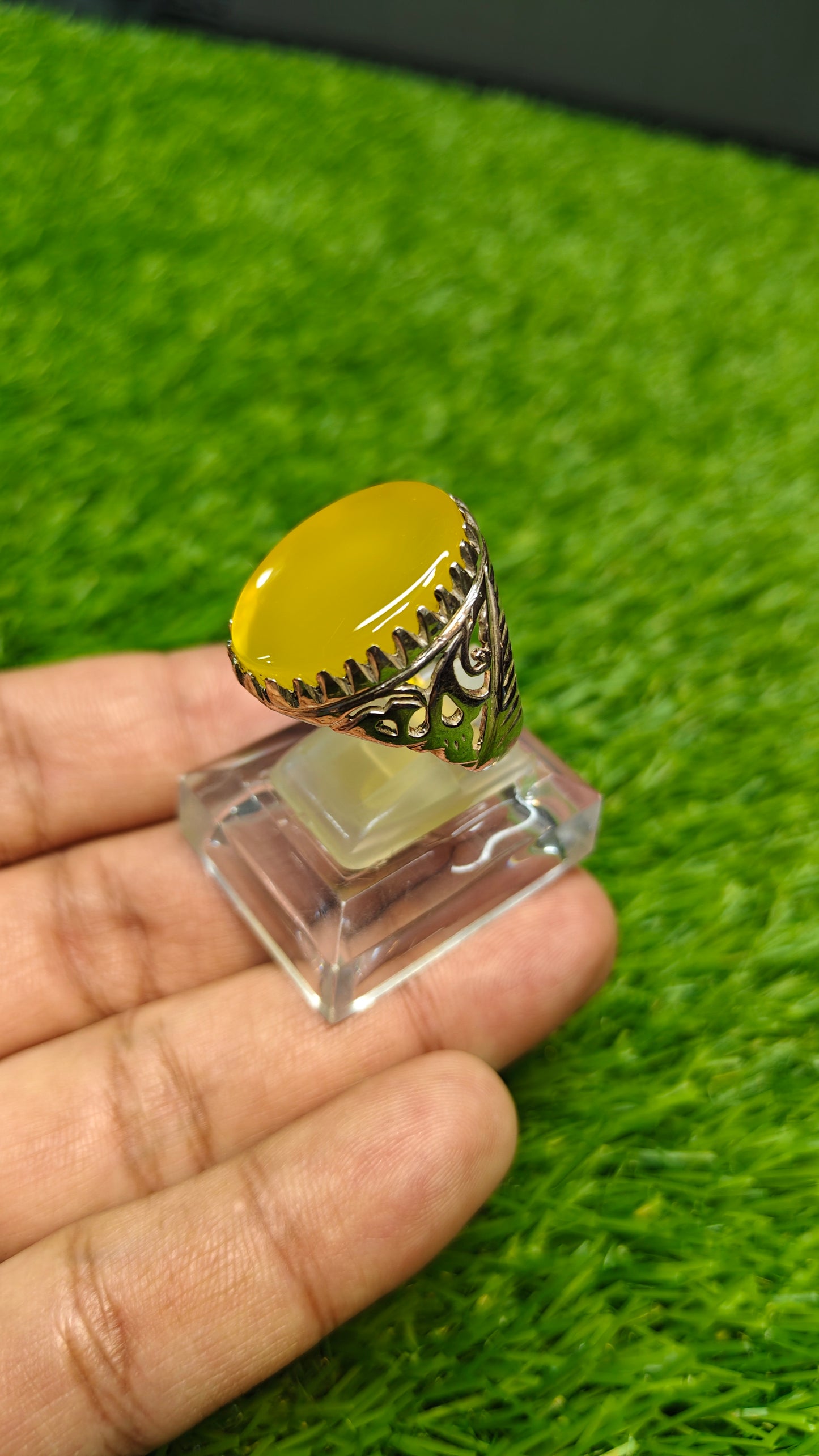 Premium Quality Zarad AqeeqRing