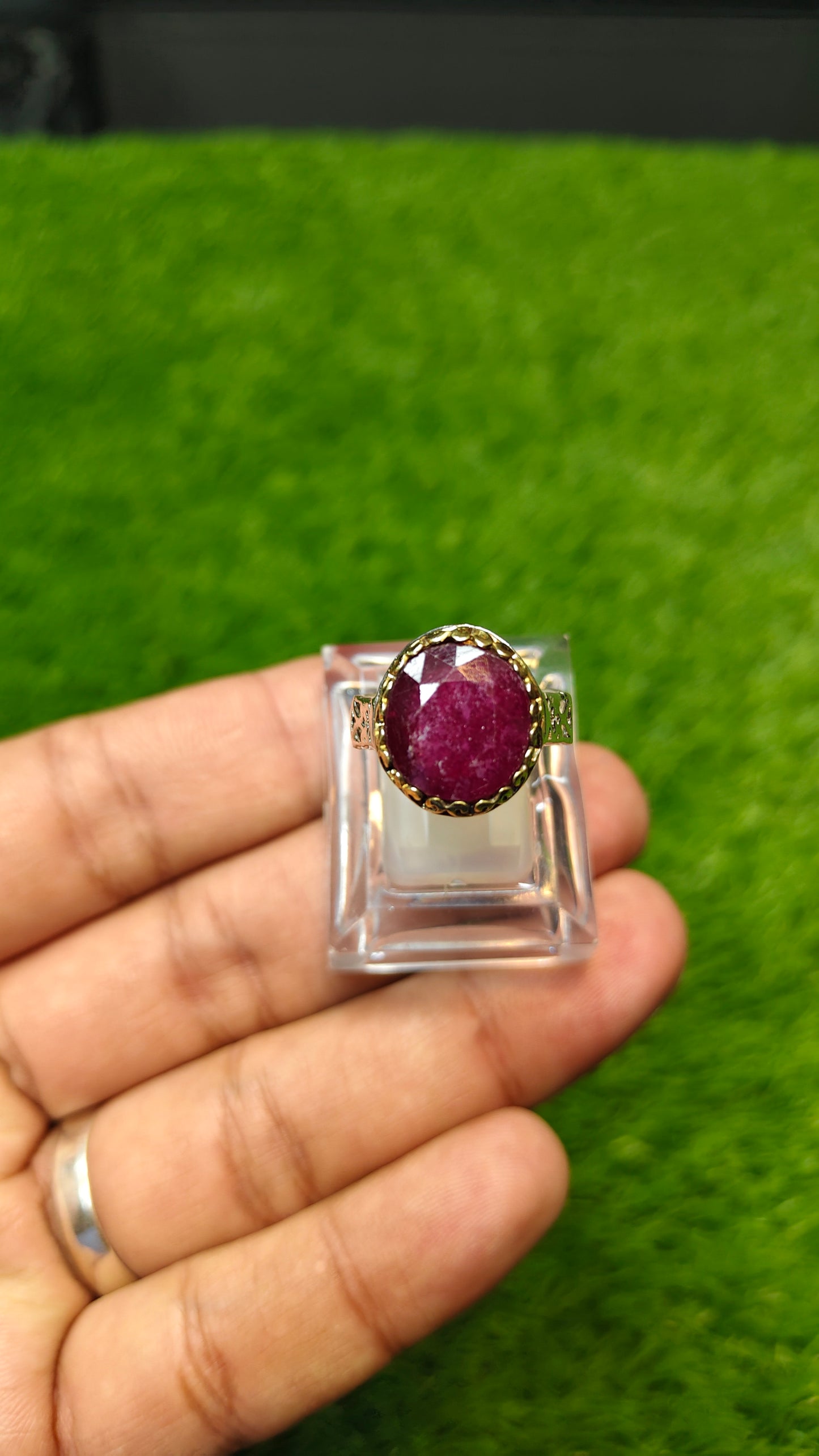 Premium Quality Blood Color Ruby Ring
