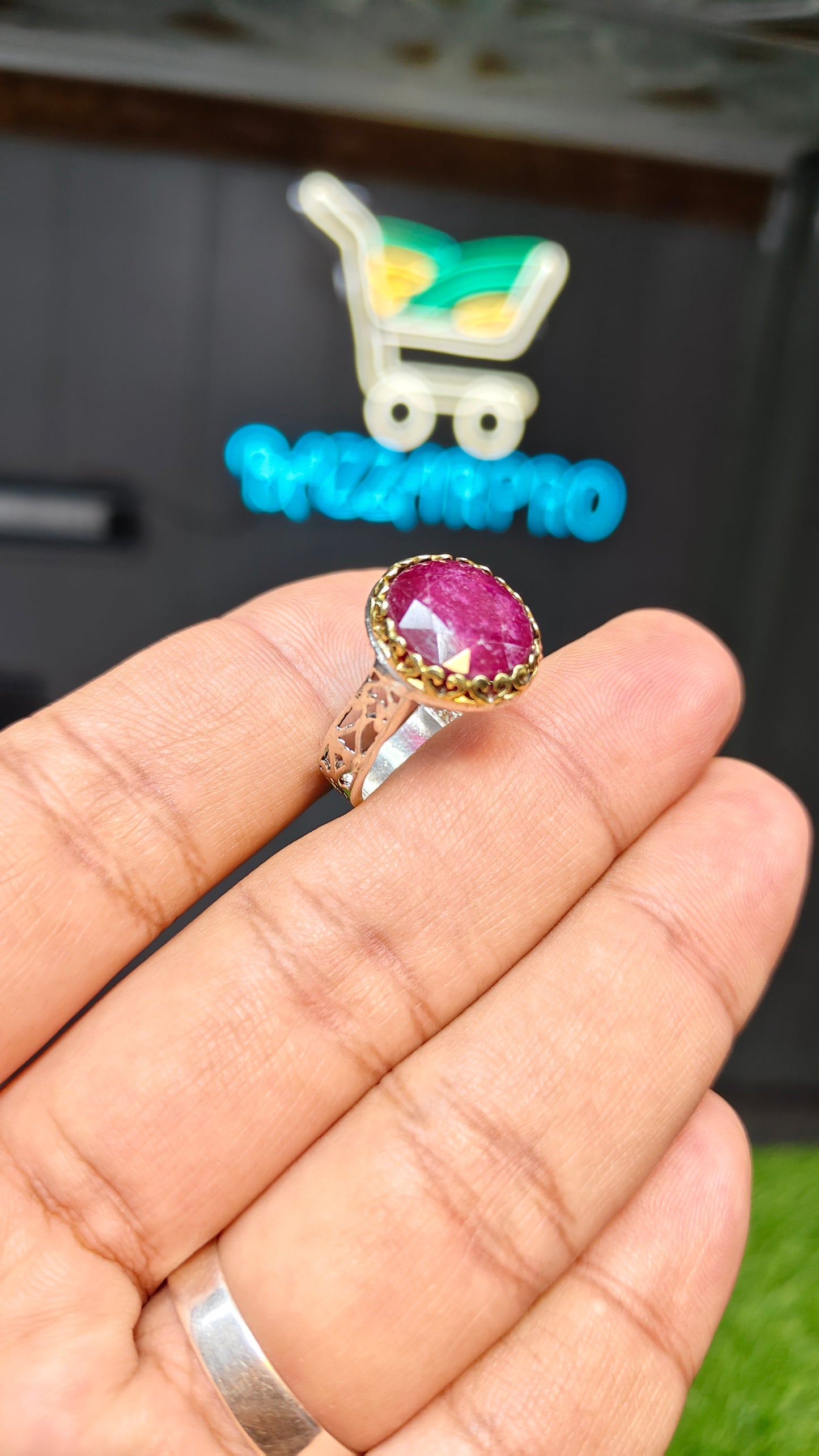 Premium Quality Blood Color Ruby Ring