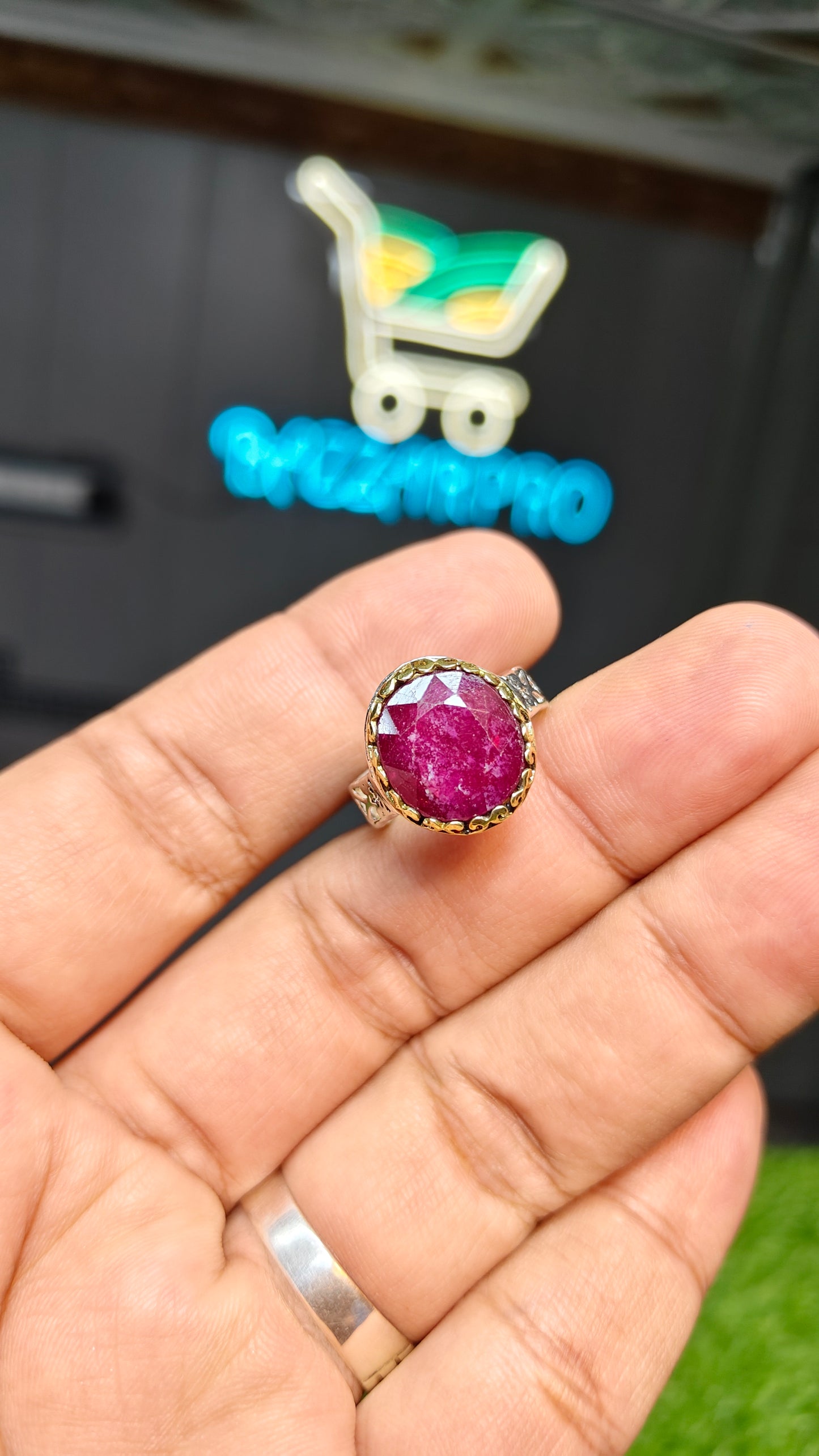 Premium Quality Blood Color Ruby Ring
