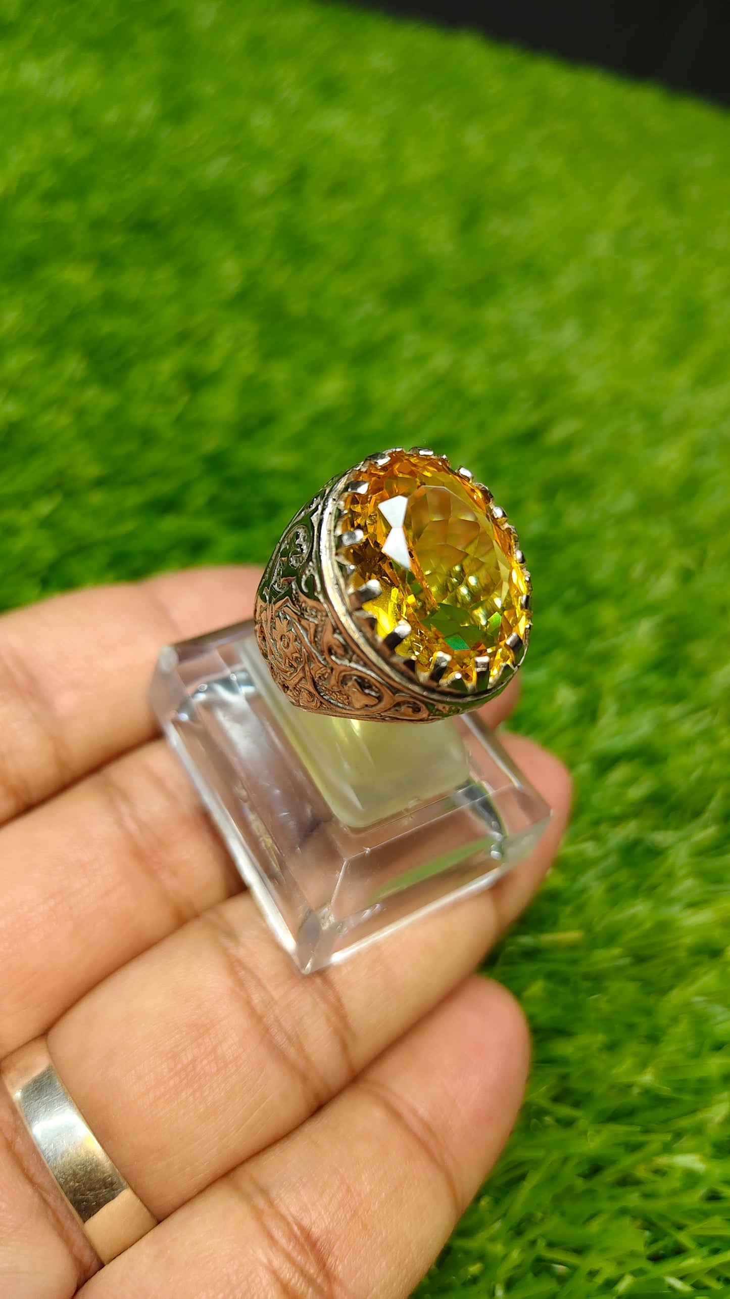 Premium Quality Lemon Topaz Ring