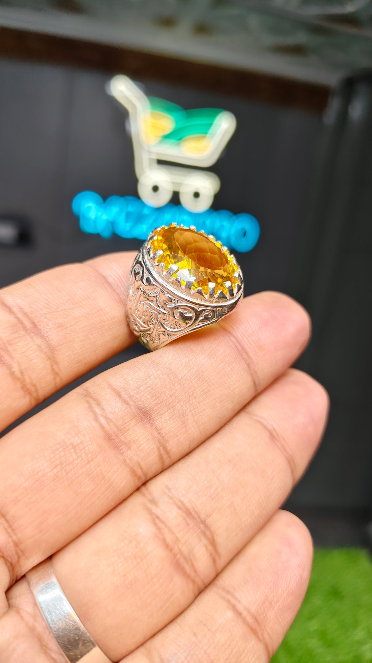 Premium Quality Lemon Topaz Ring