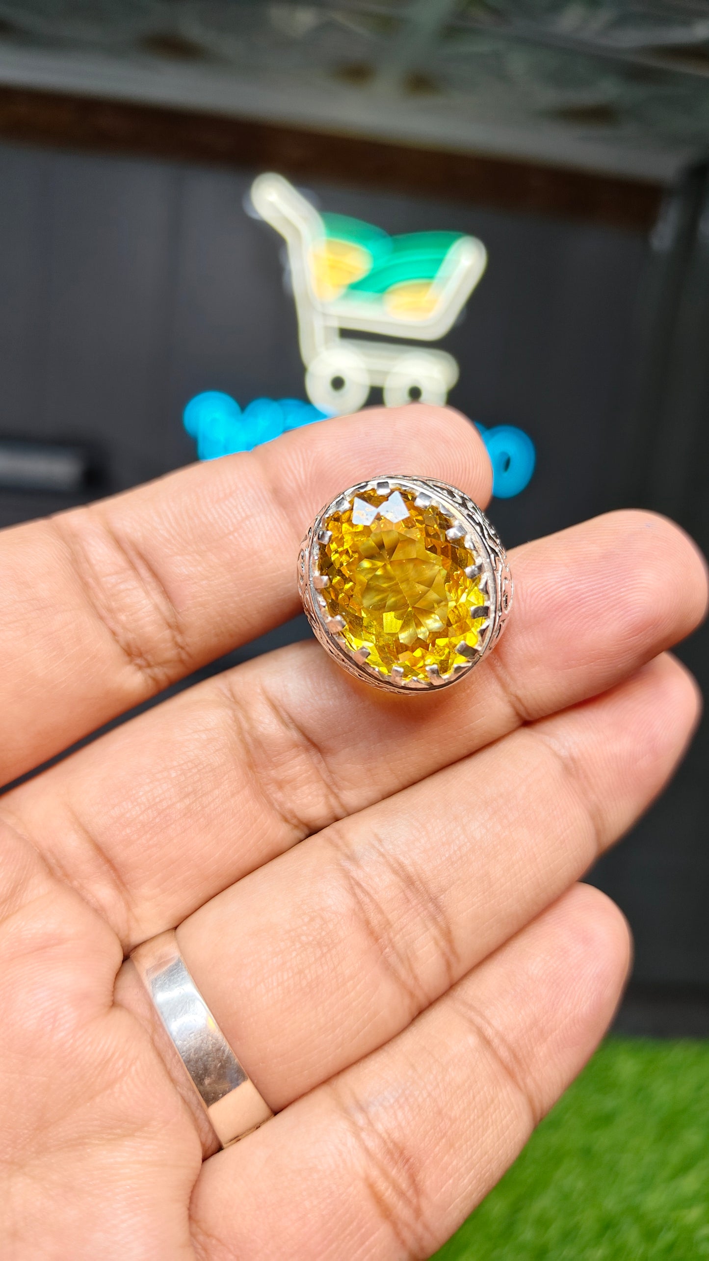 Premium Quality Lemon Topaz Ring