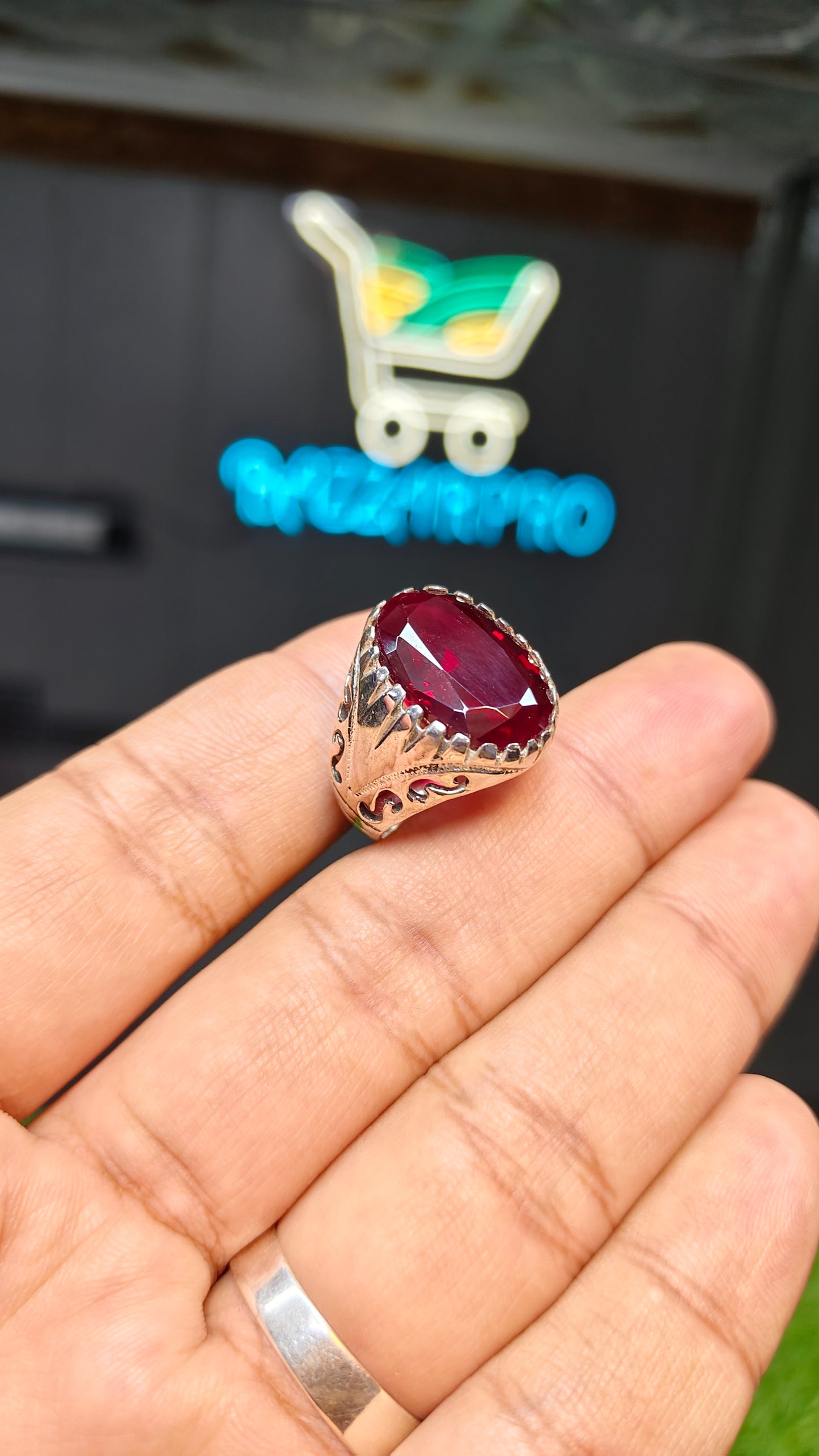Premium Quality Irani Yaqoot Ring