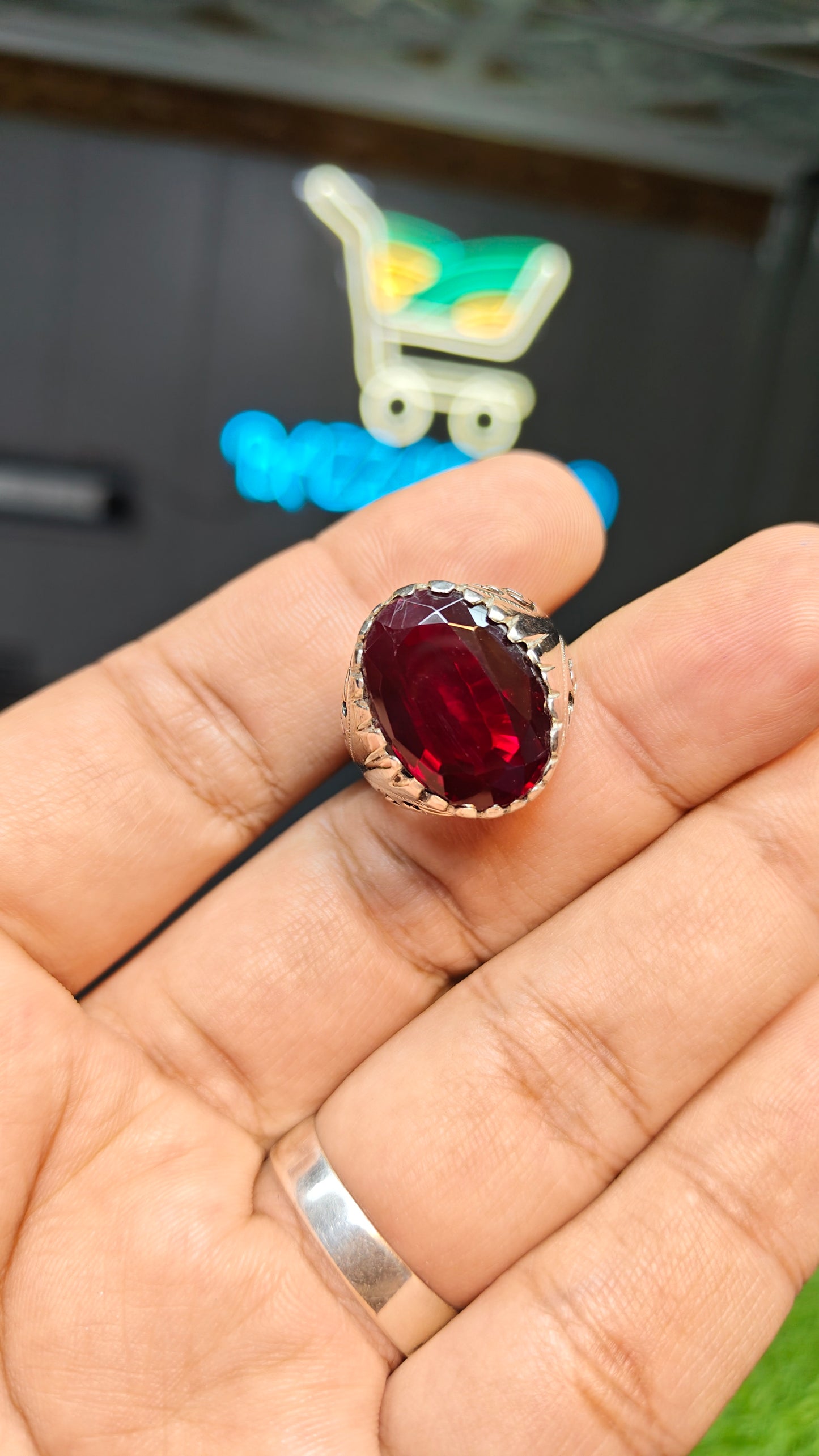 Premium Quality Irani Yaqoot Ring