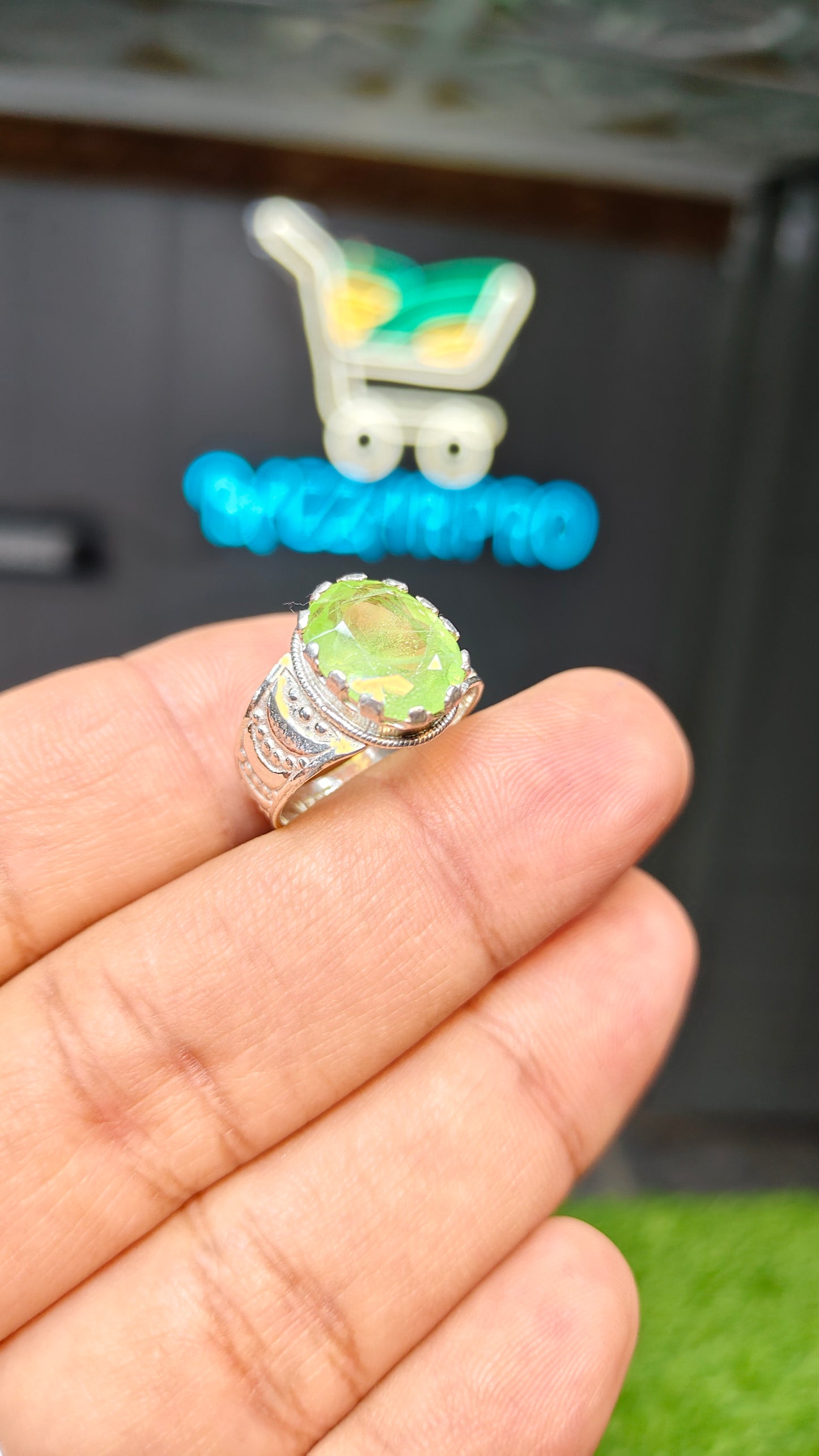 Premium Quality Peridot Ring