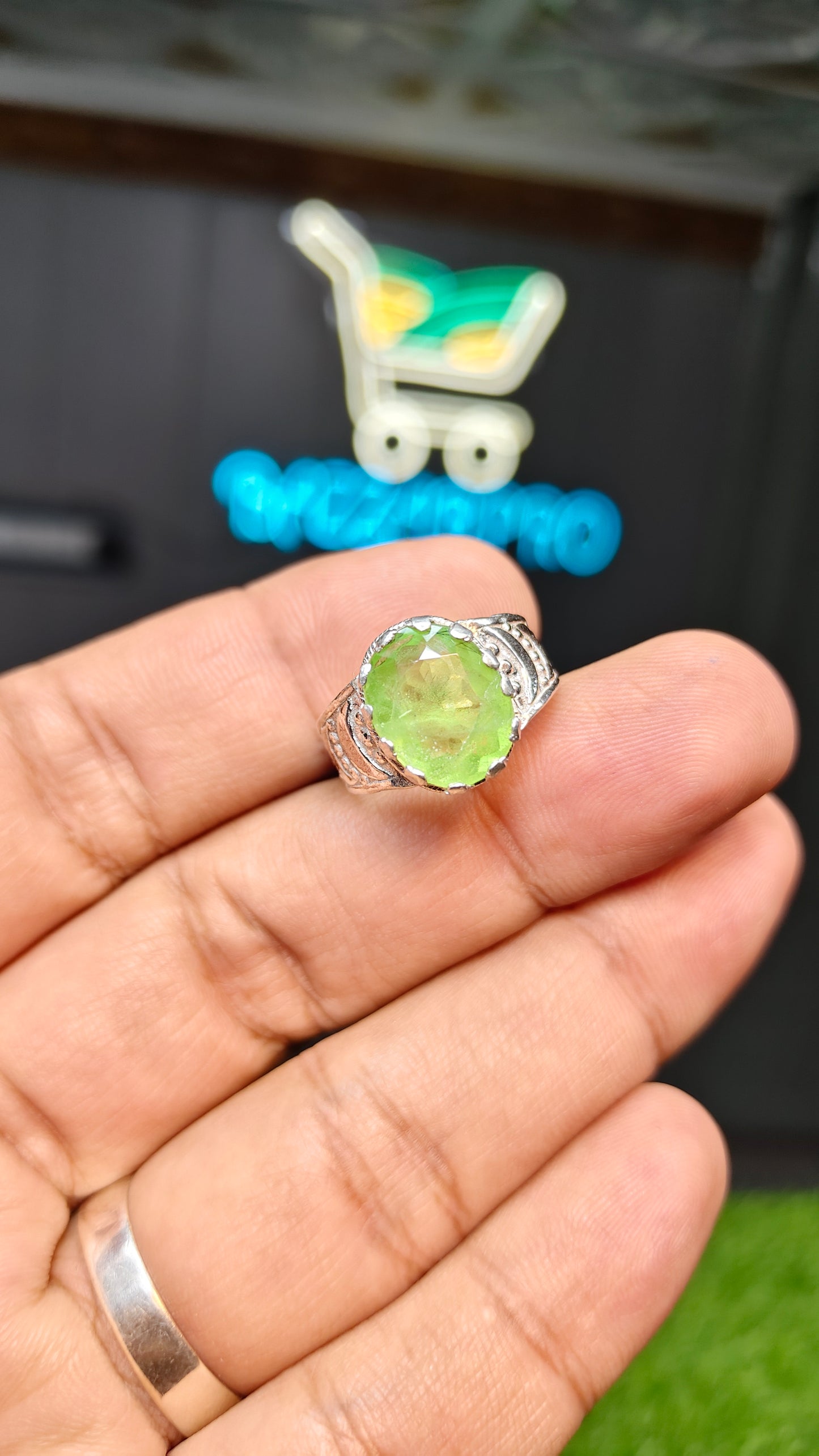 Premium Quality Peridot Ring