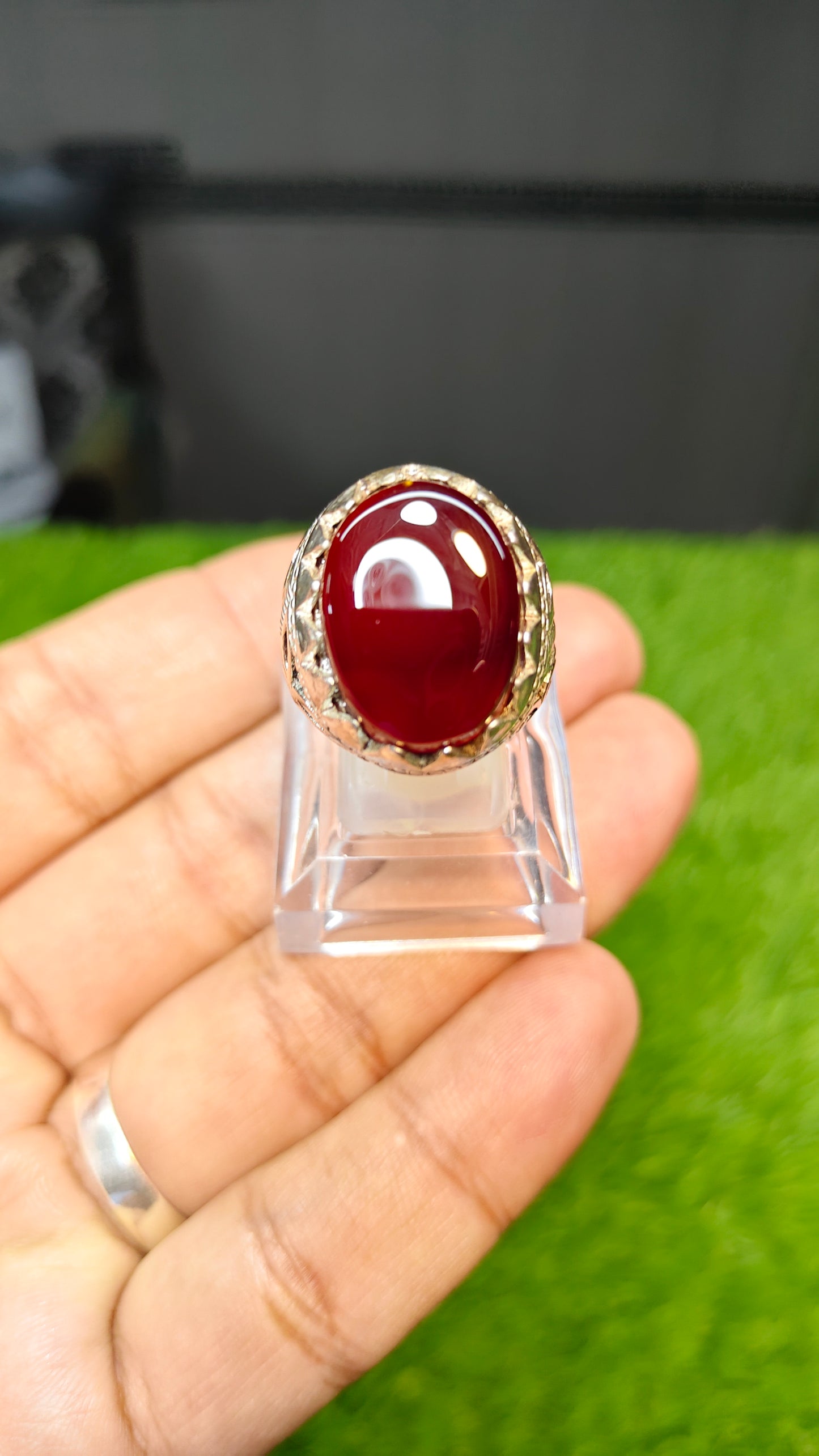 Premium Quality Yamni Aqeeq Ring