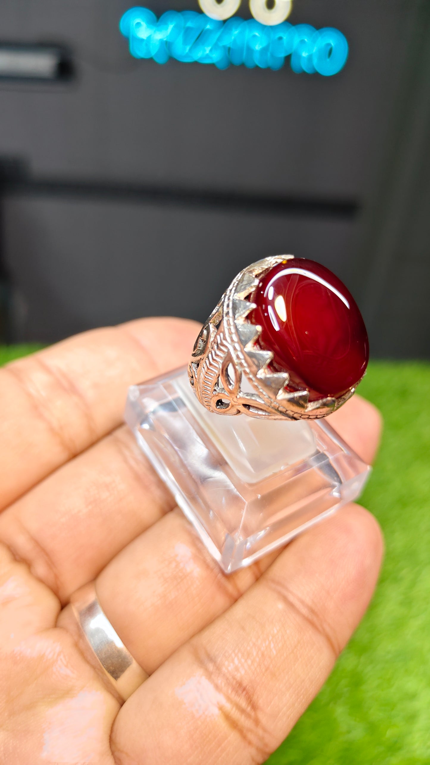 Premium Quality Yamni Aqeeq Ring