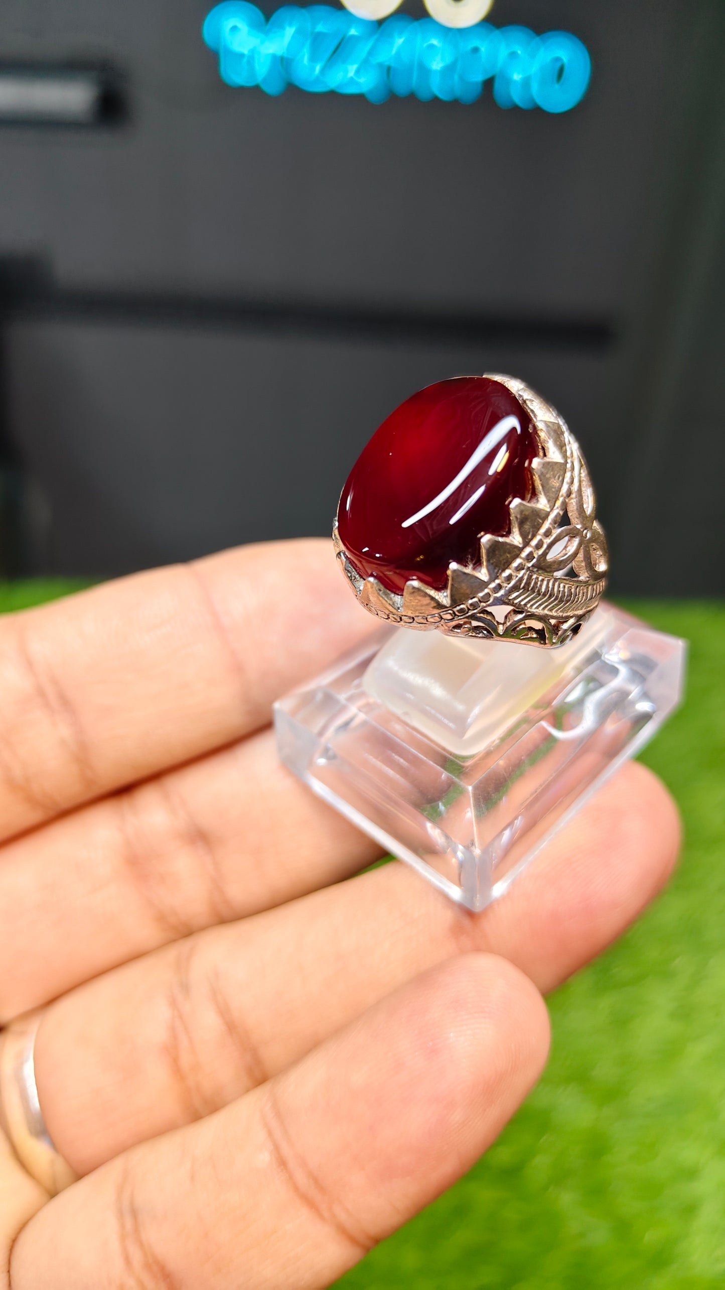Premium Quality Yamni Aqeeq Ring