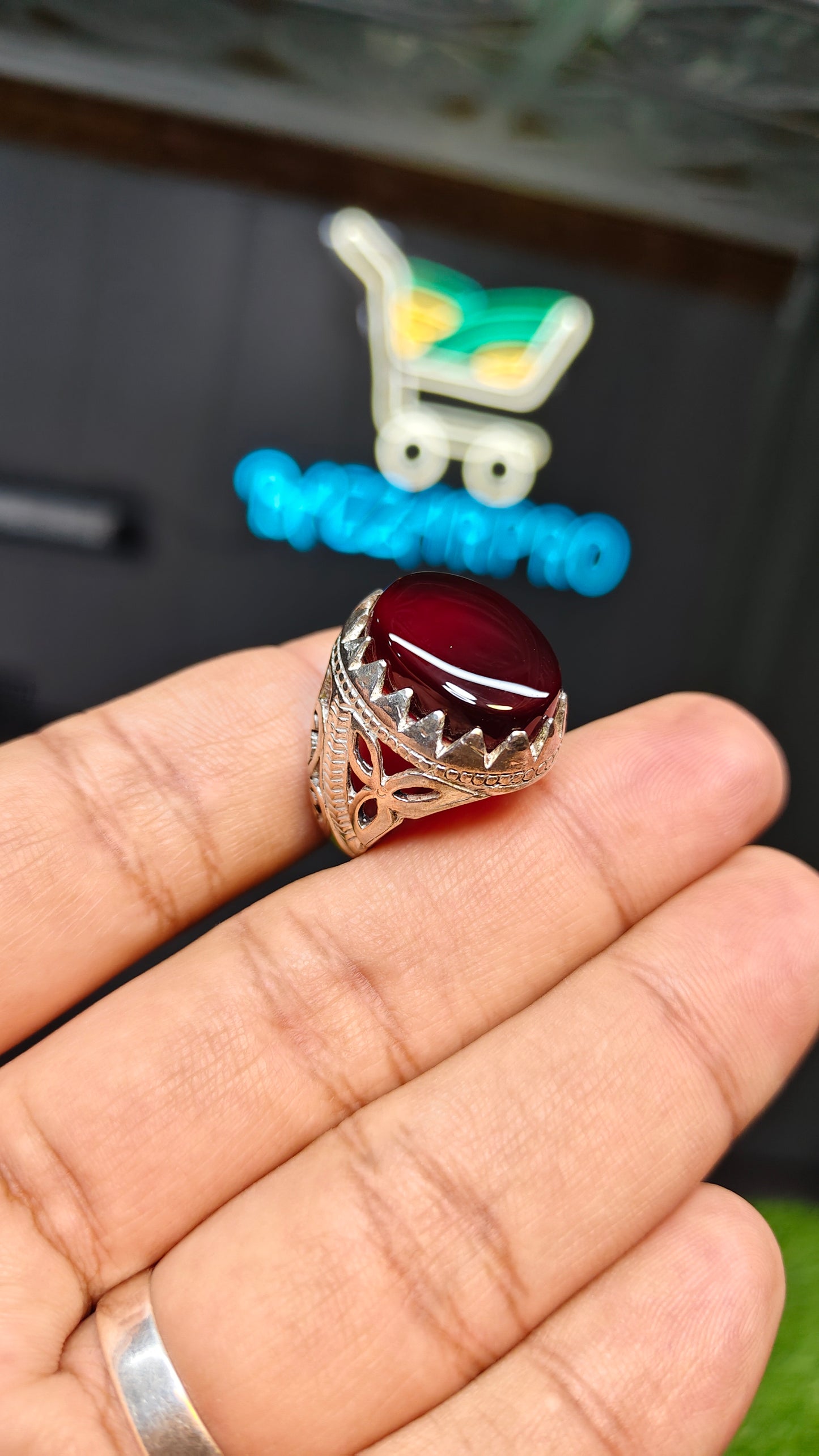 Premium Quality Yamni Aqeeq Ring