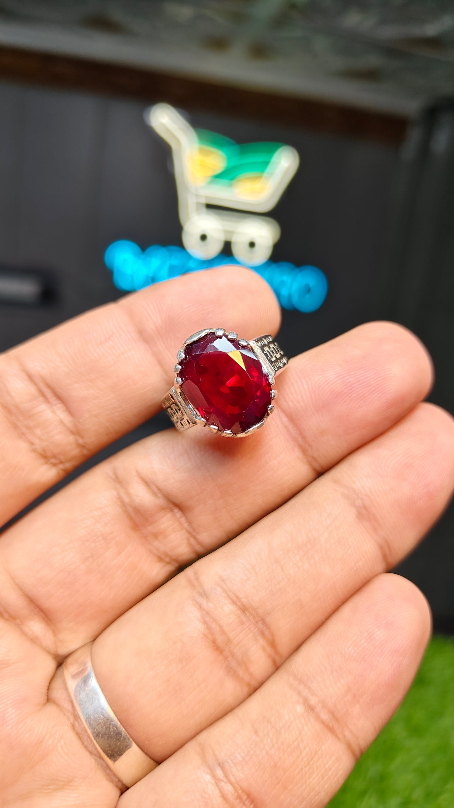 Premium Quality Irani Yaqoot Ring