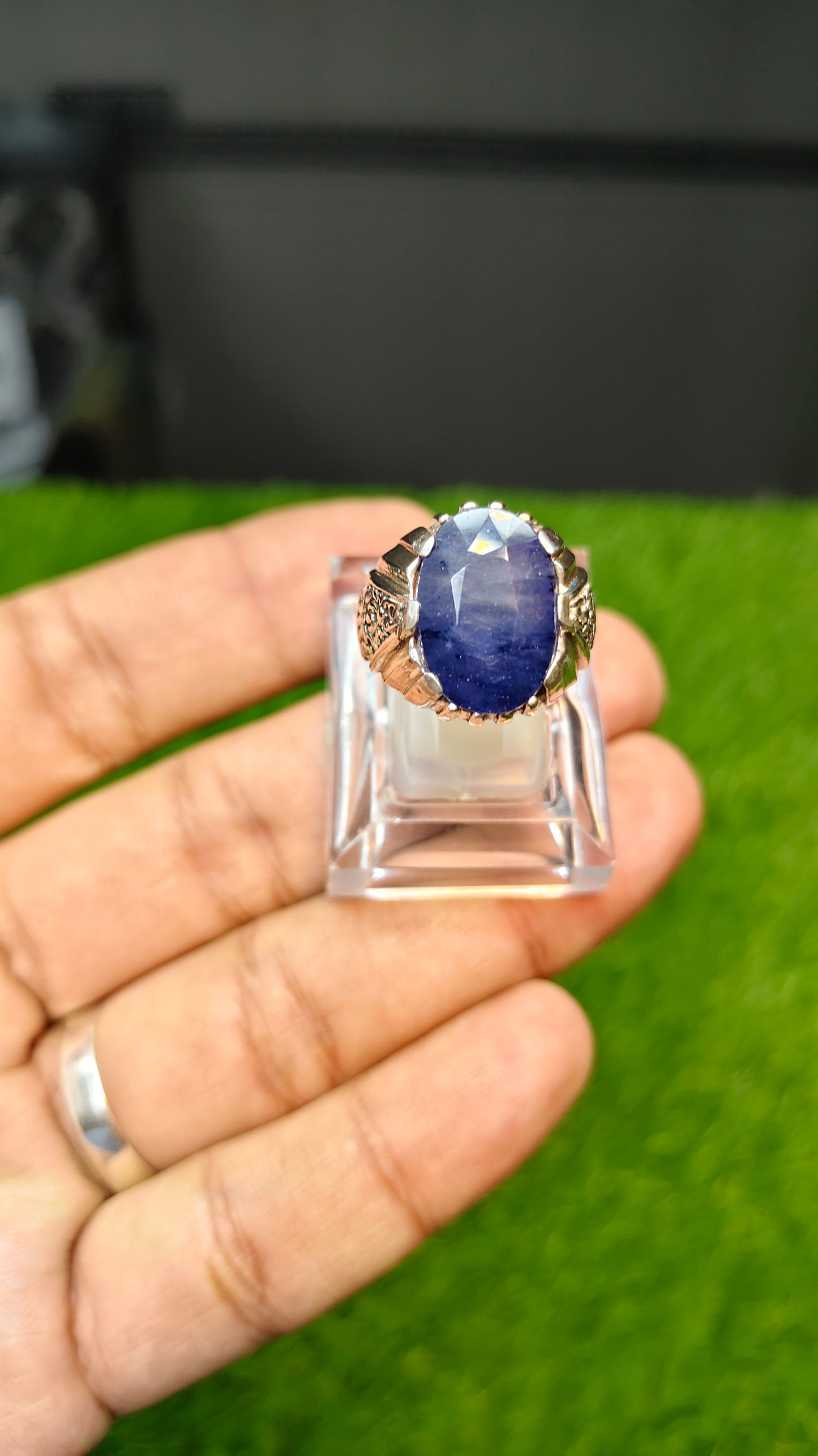 Premium Quality Neelam Ring