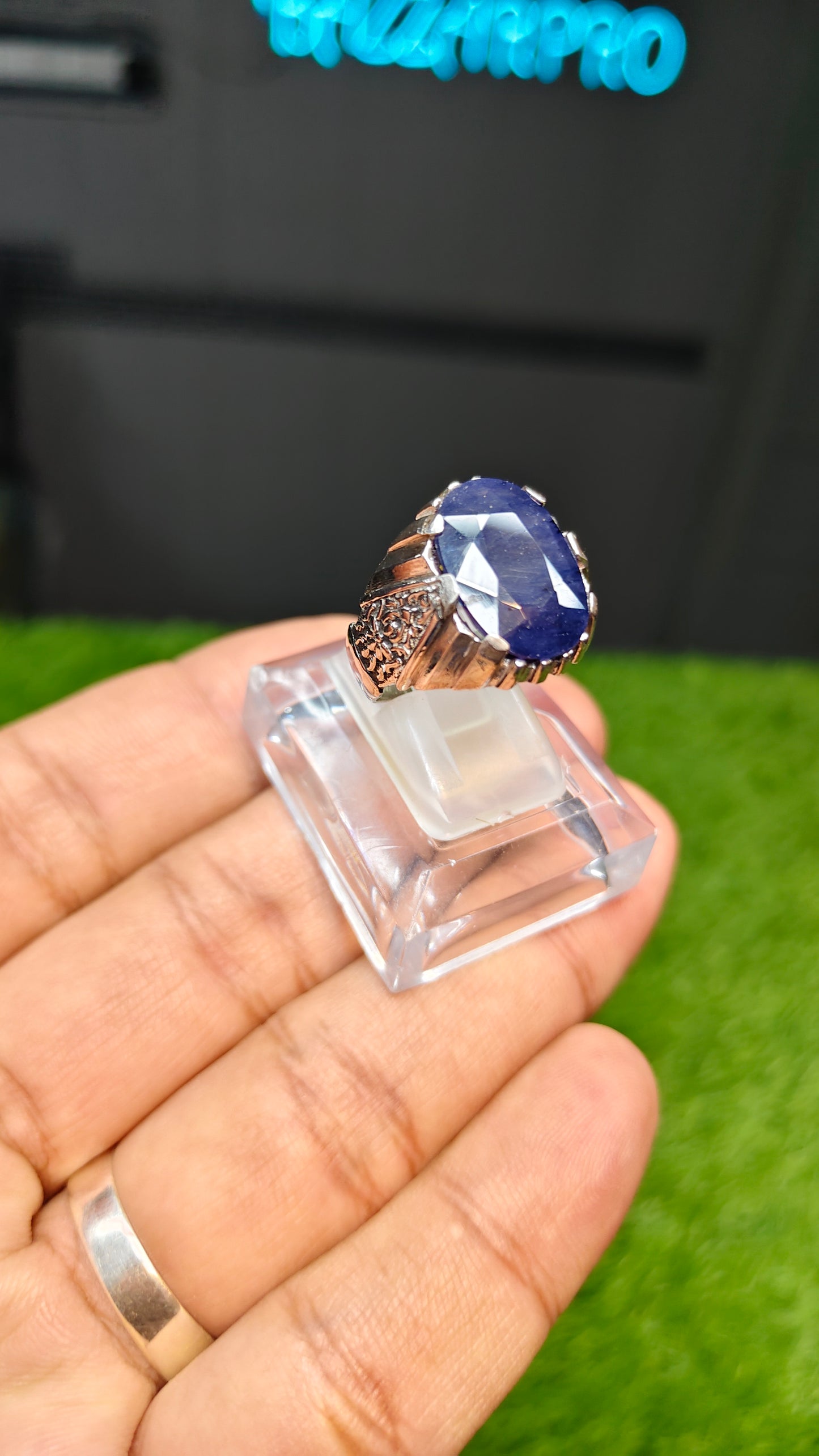 Premium Quality Neelam Ring