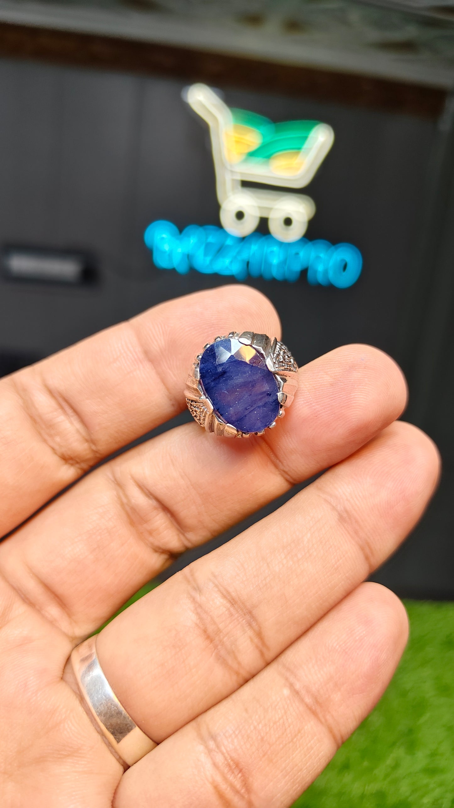 Premium Quality Neelam Ring