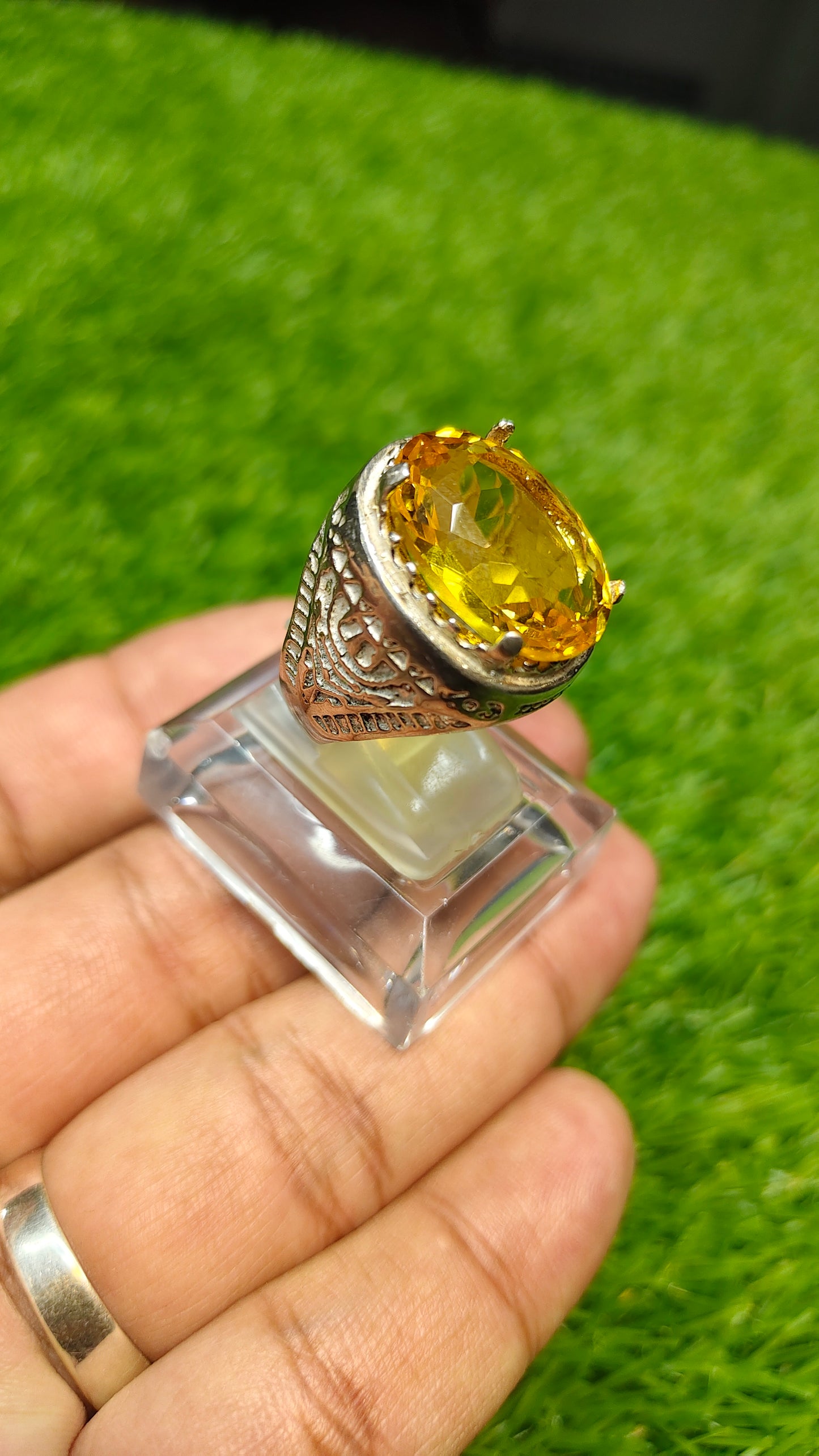 Premium Quality Lemon Topaz Ring