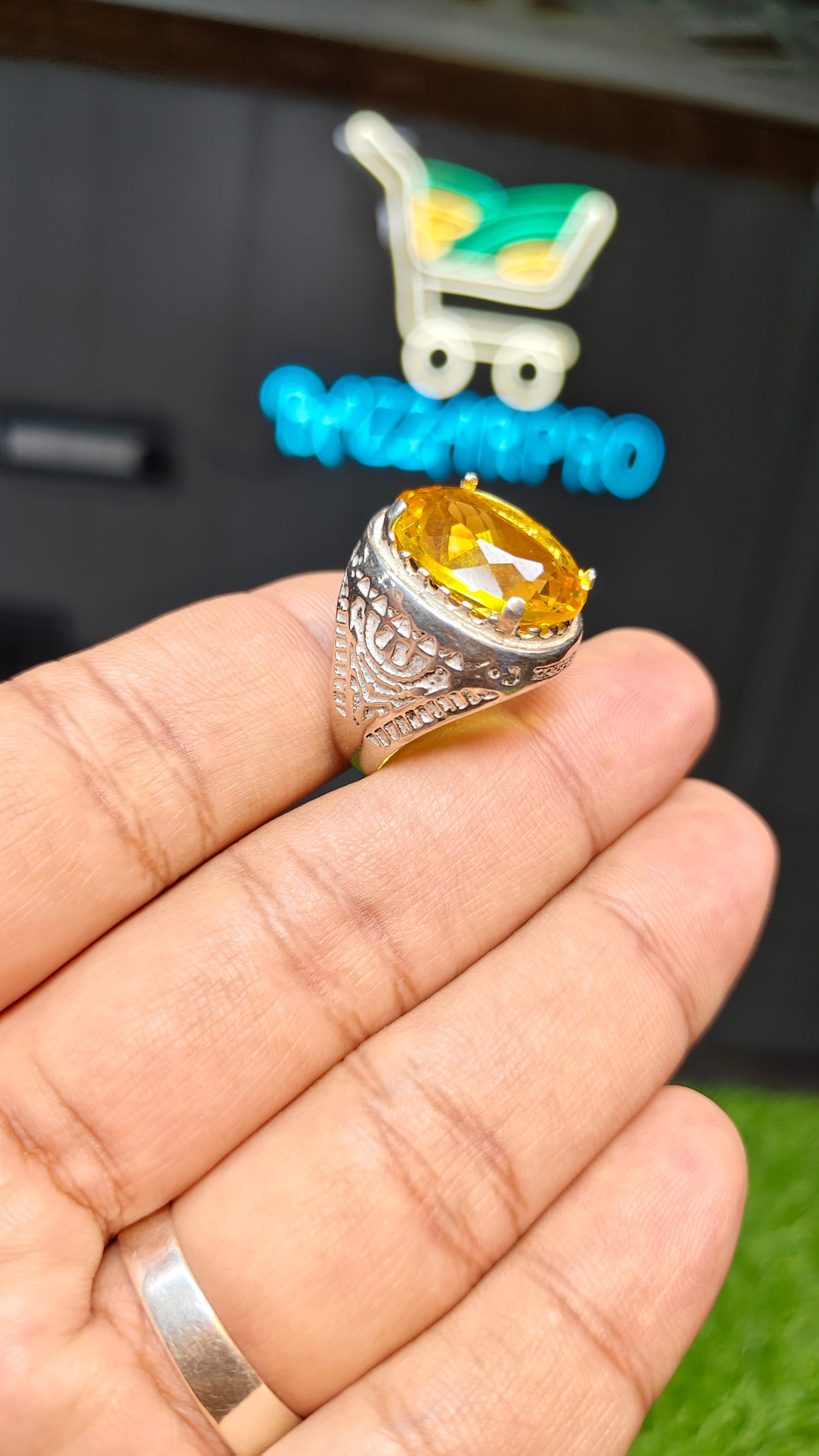 Premium Quality Lemon Topaz Ring