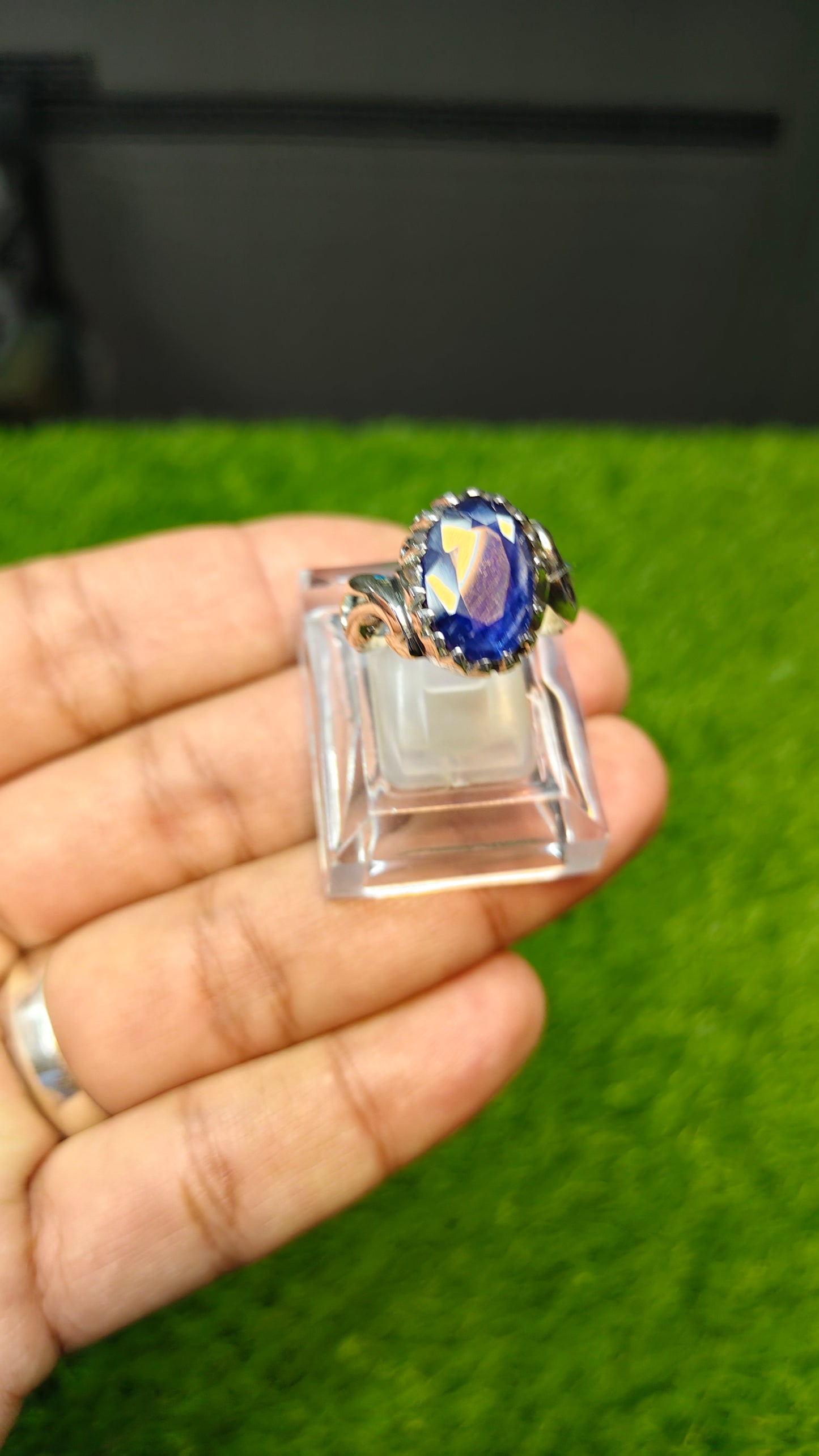 Premium Quality Neelam Ring