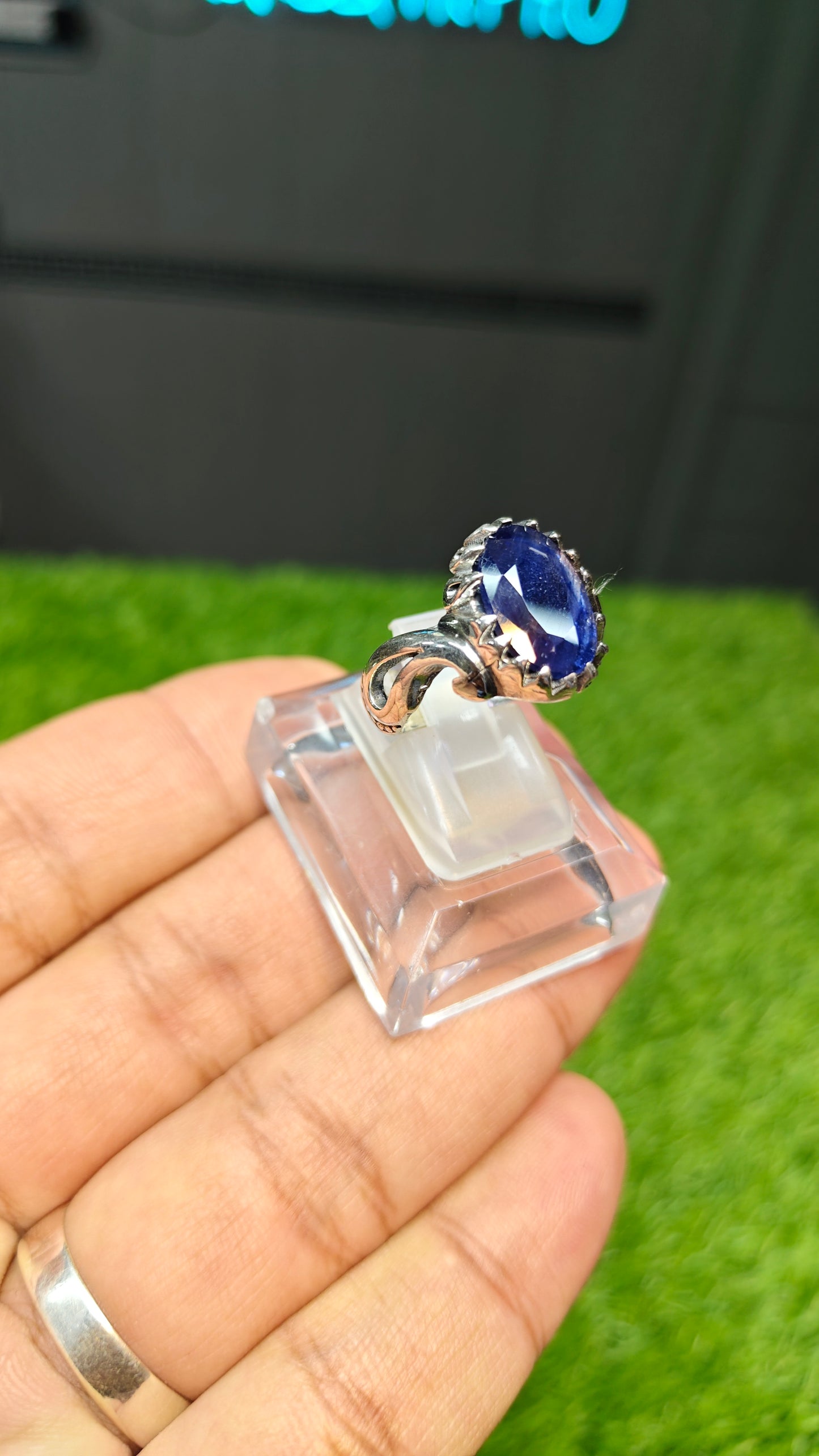 Premium Quality Neelam Ring