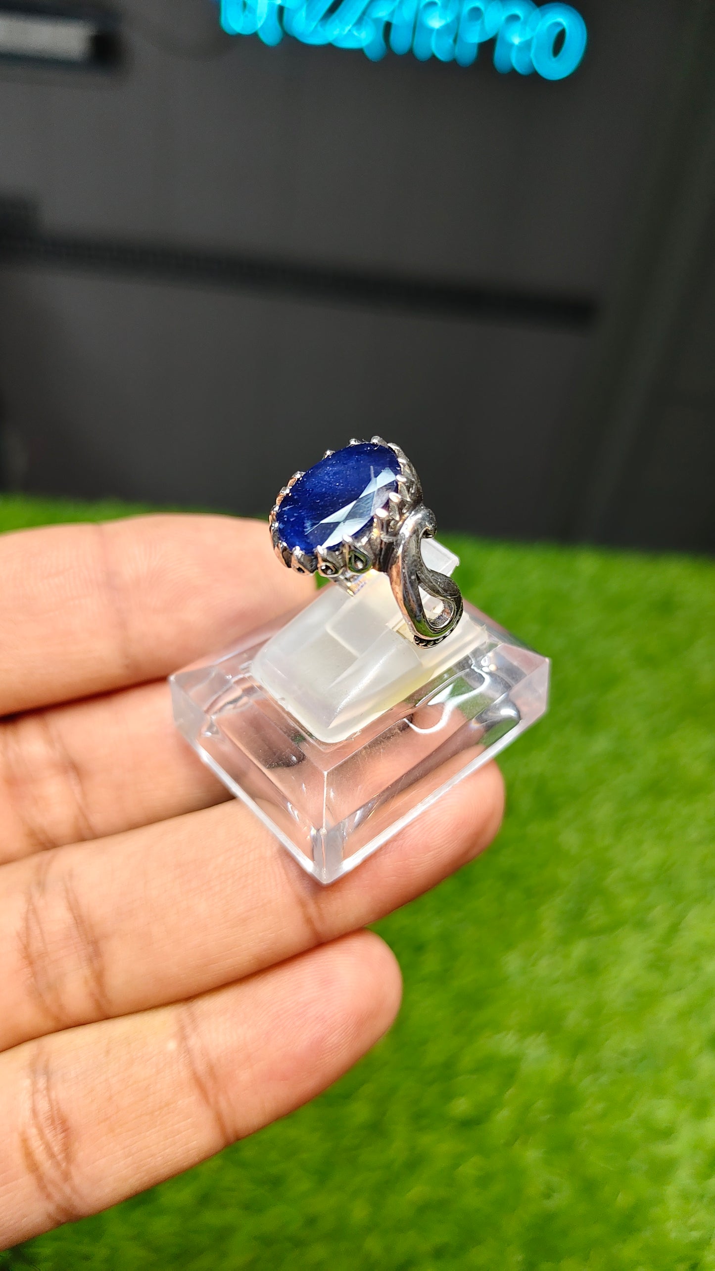 Premium Quality Neelam Ring