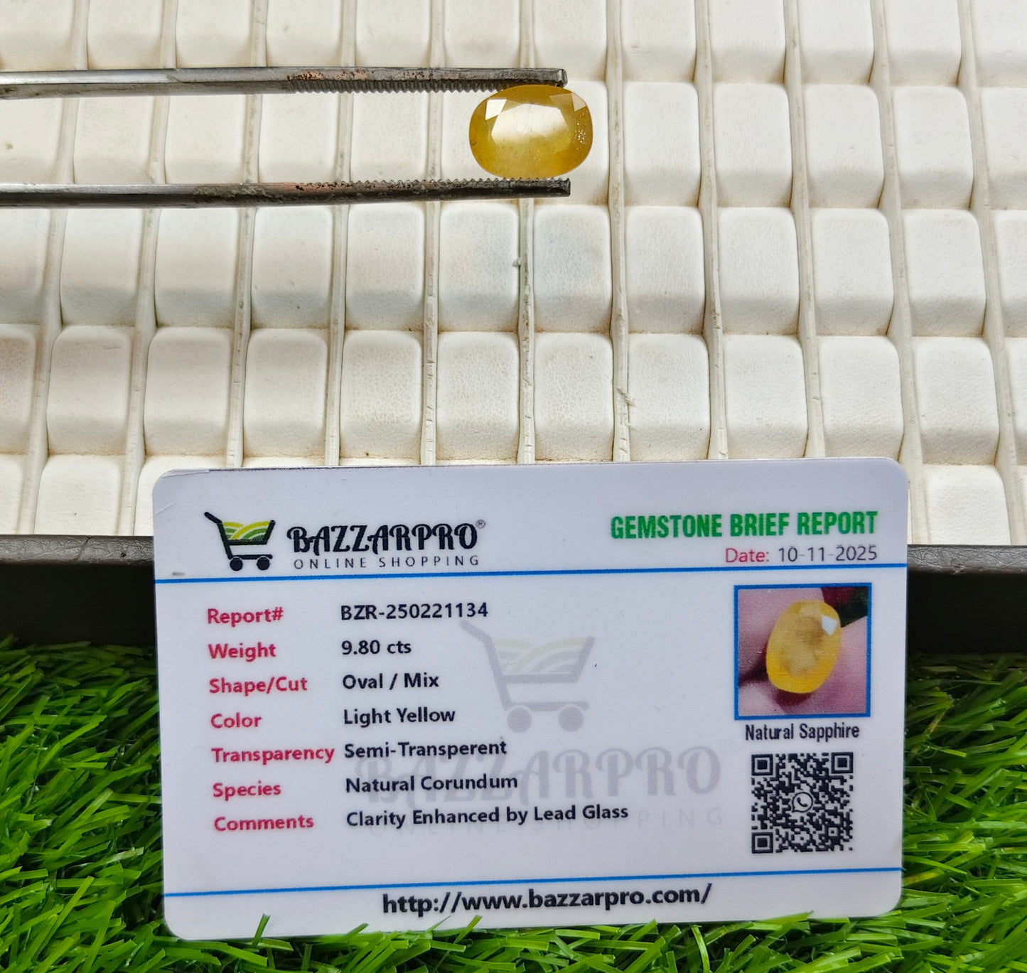 Pukhraj With Lab Certificate