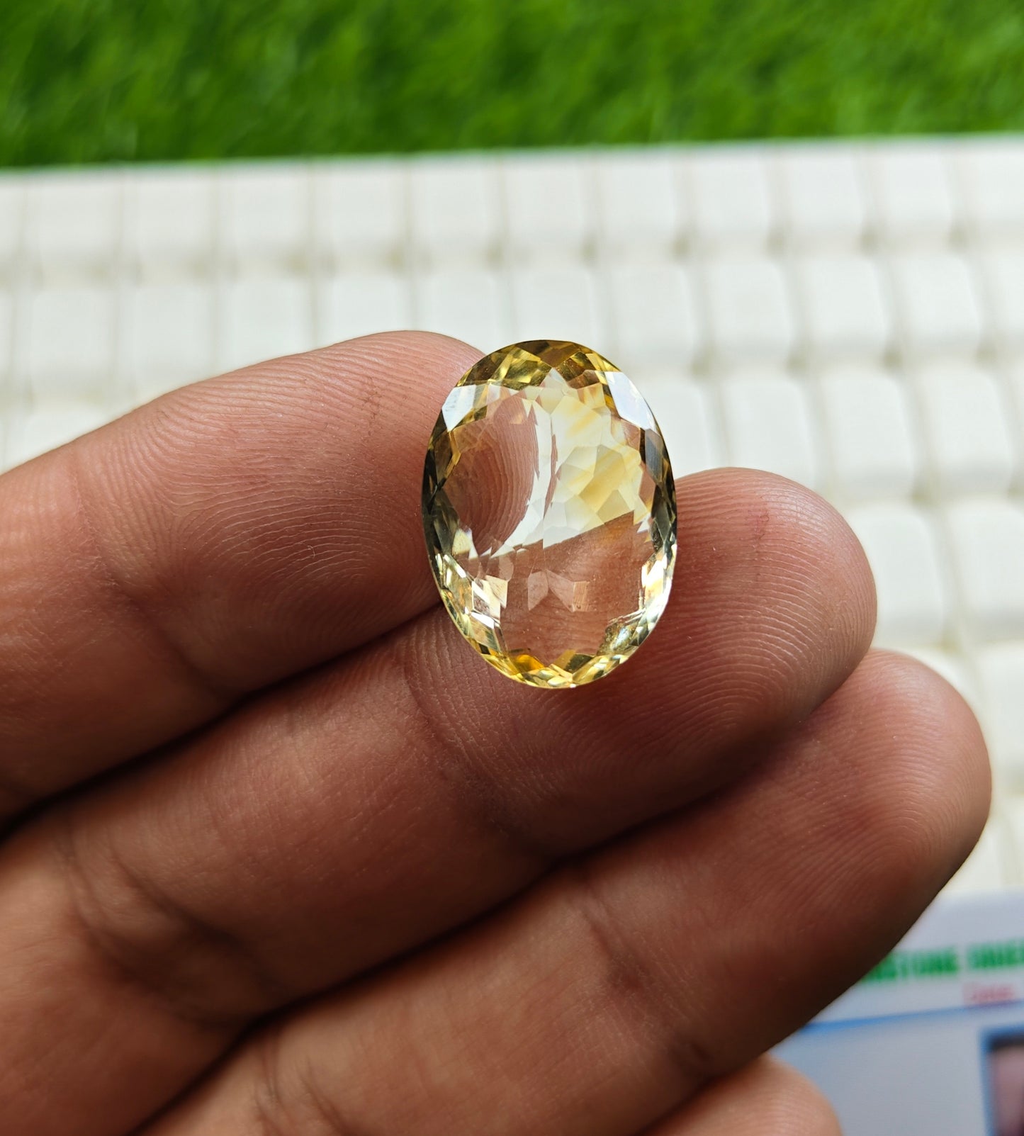 Natural Citrine With Lab Certificate