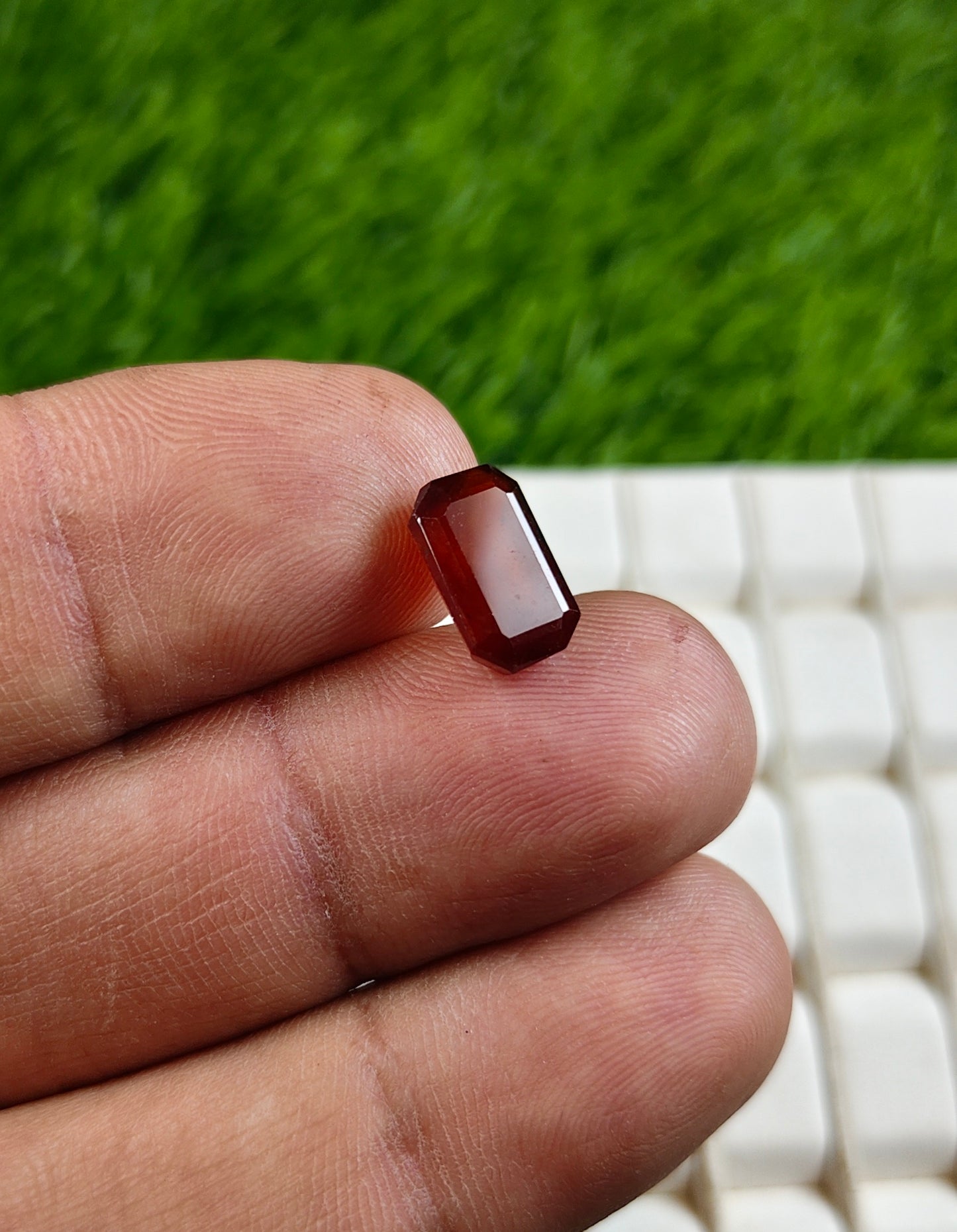 Natural Garnet With Lab Certificate