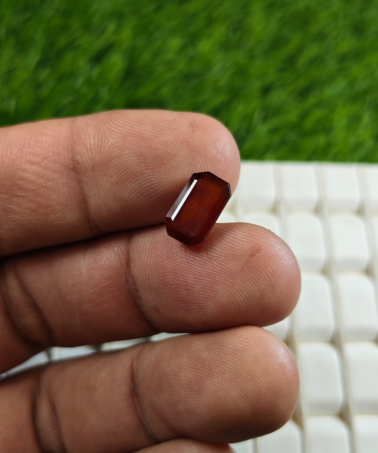 Natural Garnet With Lab Certificate