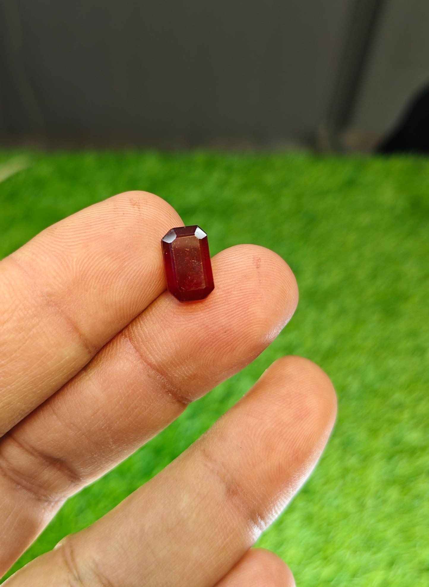 Natural Garnet With Lab Certificate